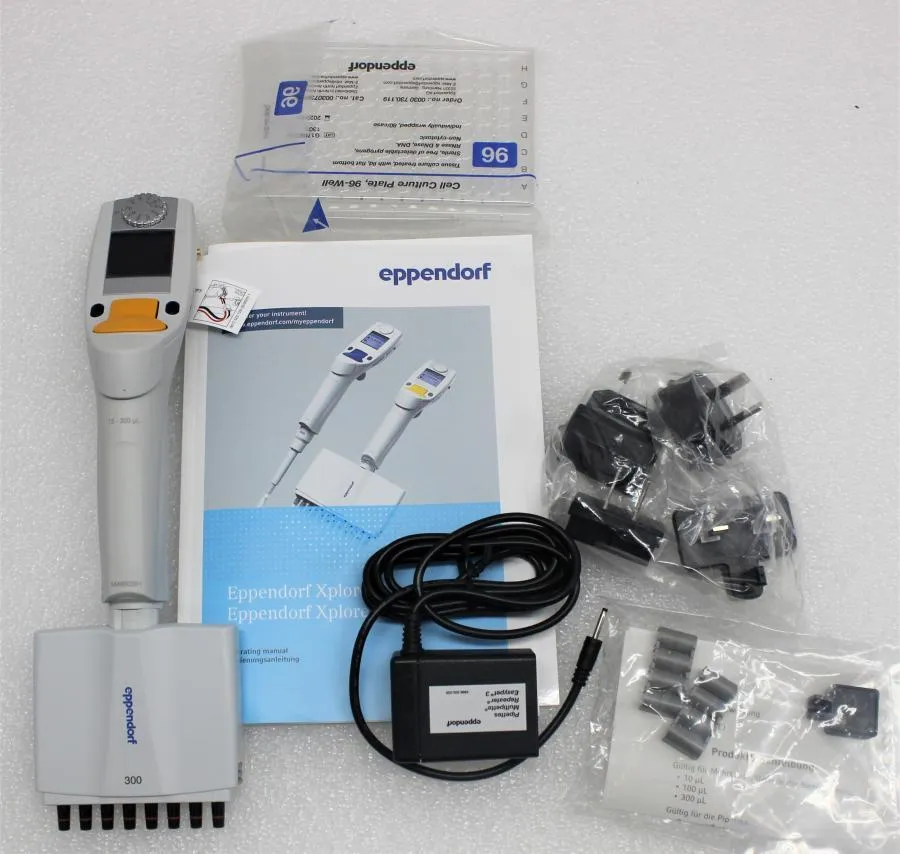 Eppendorf Xplorer Plus Multi 8-channel 15-300 uL CLEARANCE! As-Is