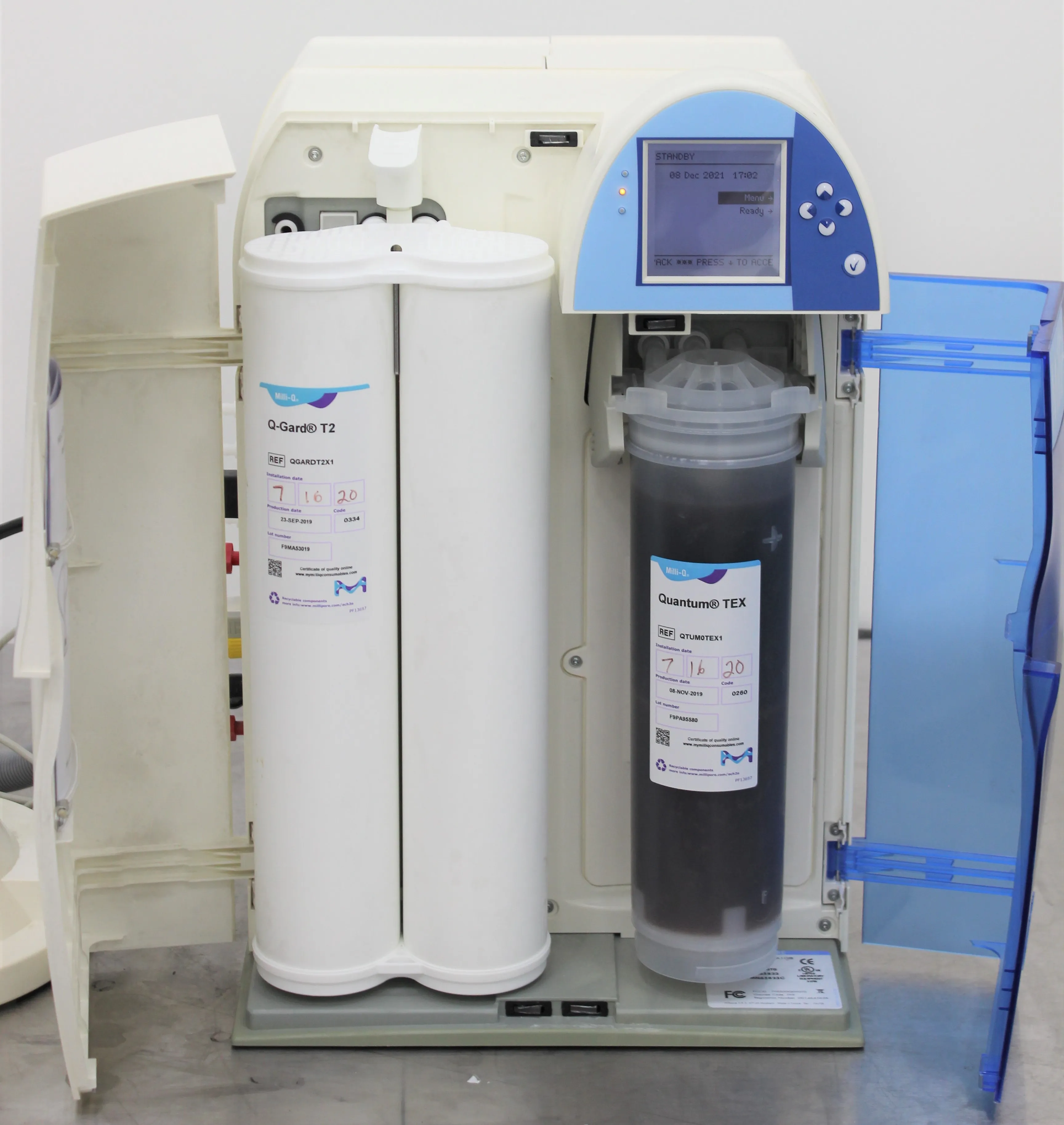 Used Millipore Water Purification System Advantage A10 - 120V/220V