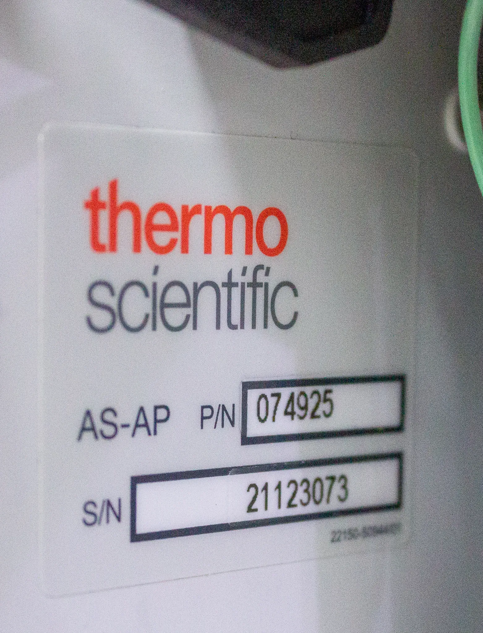 Thermo Dionex AS-AP Autosampler P/N 074925