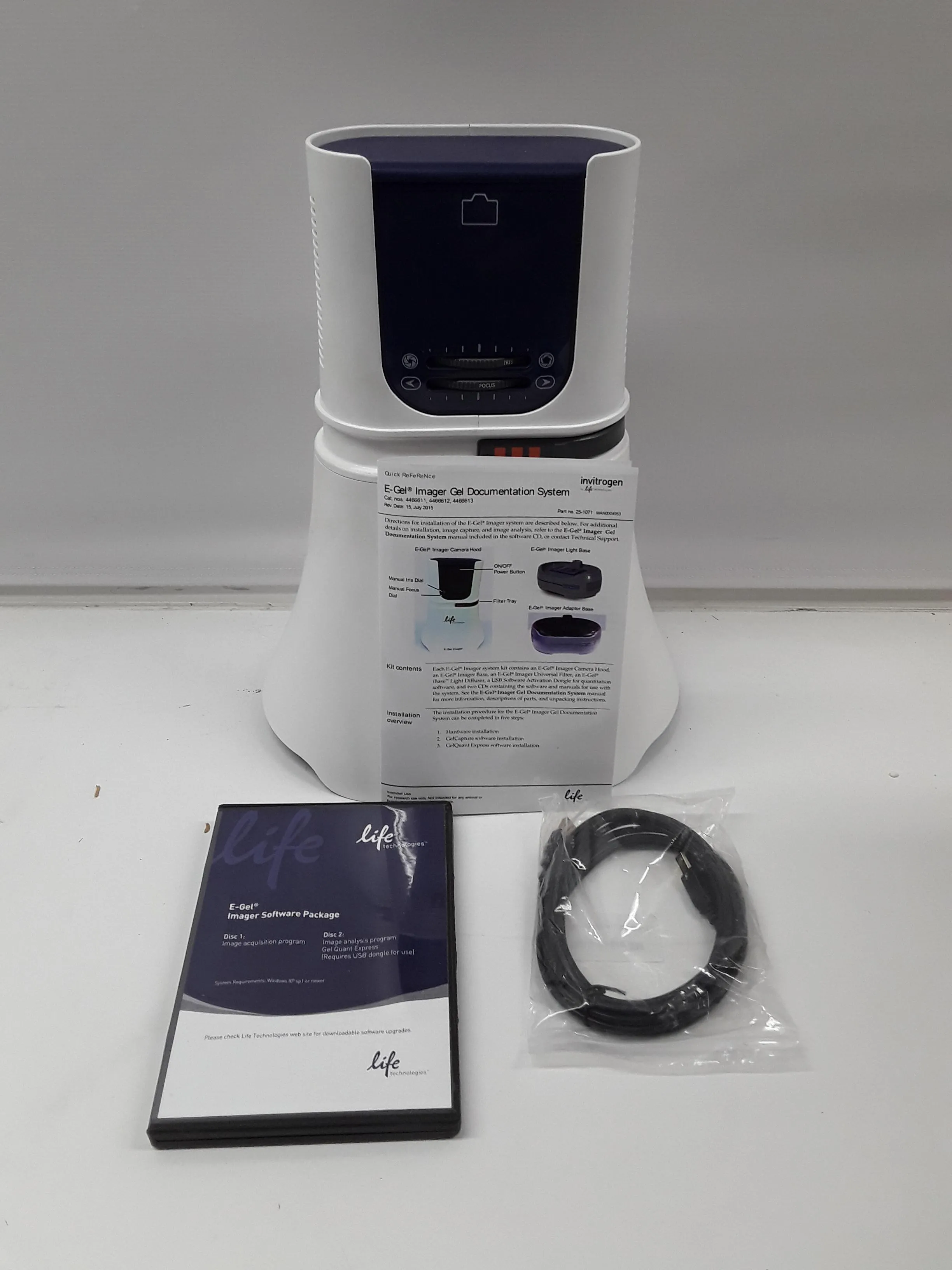 Life Technologies 4466601 E-Gel Imager System with High-Resolution Digital Camera