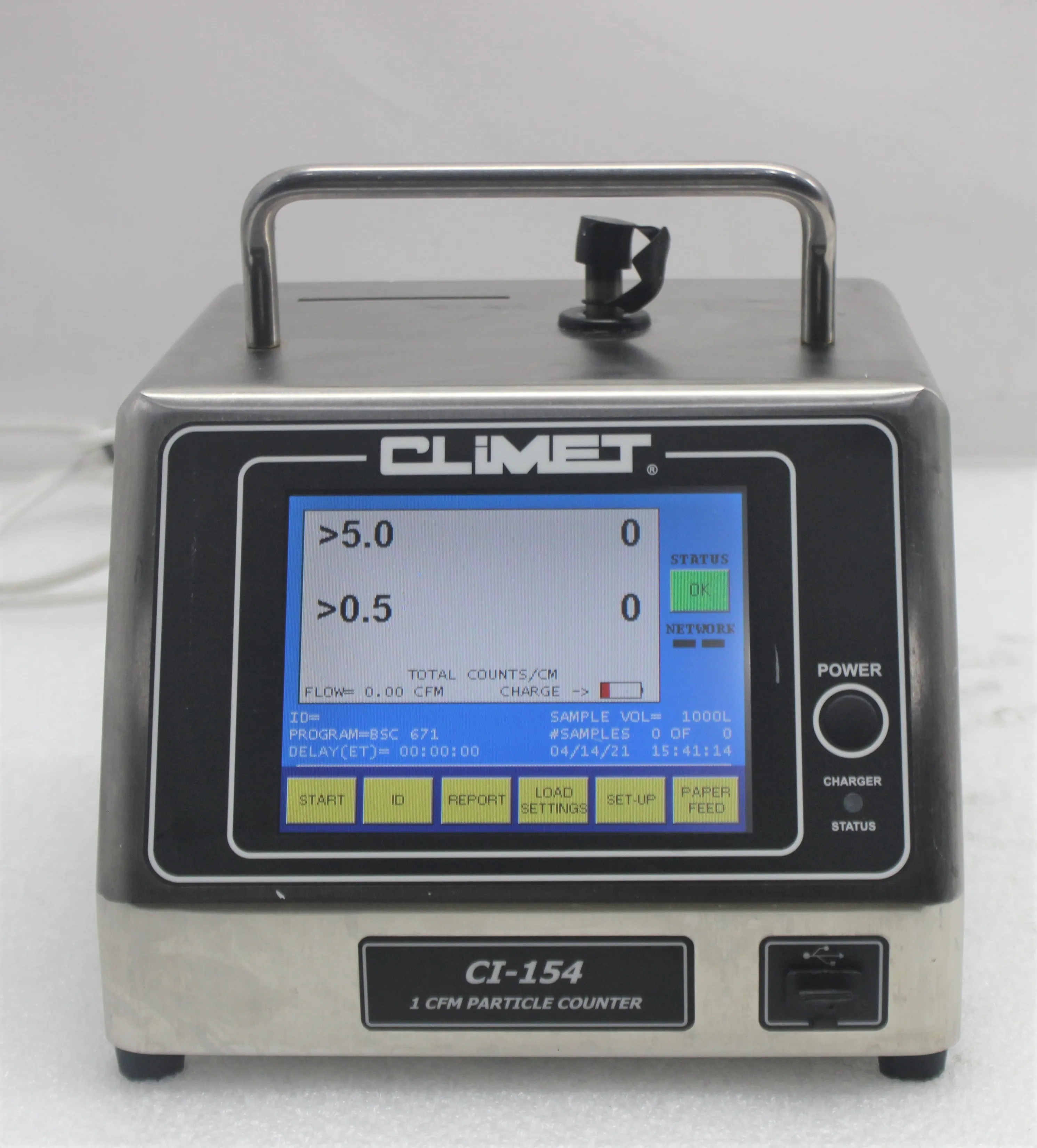 Climet Instruments CI-154-01 Particle Size Analyzer