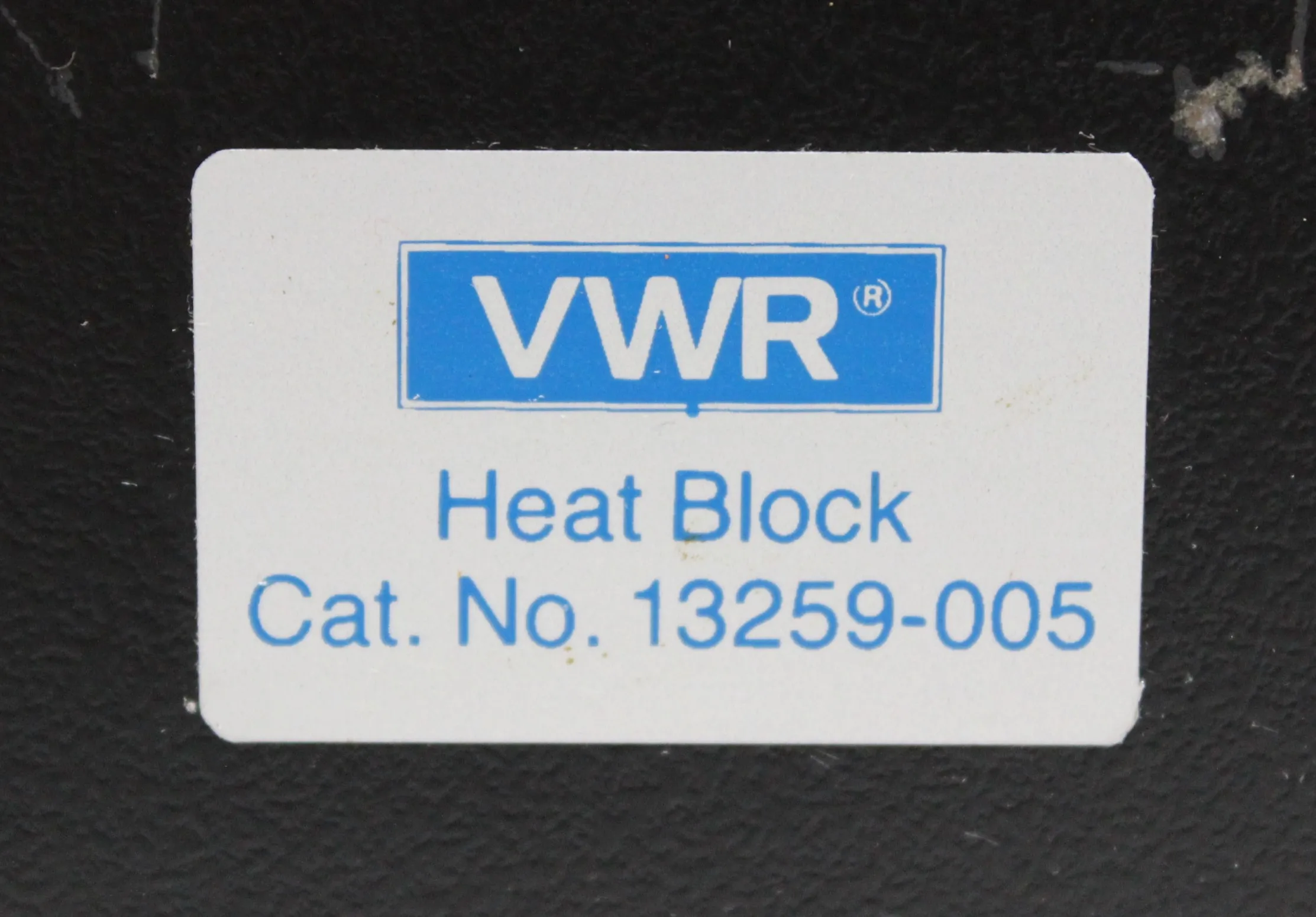 VWR Heat Block 13259-005 Used Laboratory Hot Plate Heat Block