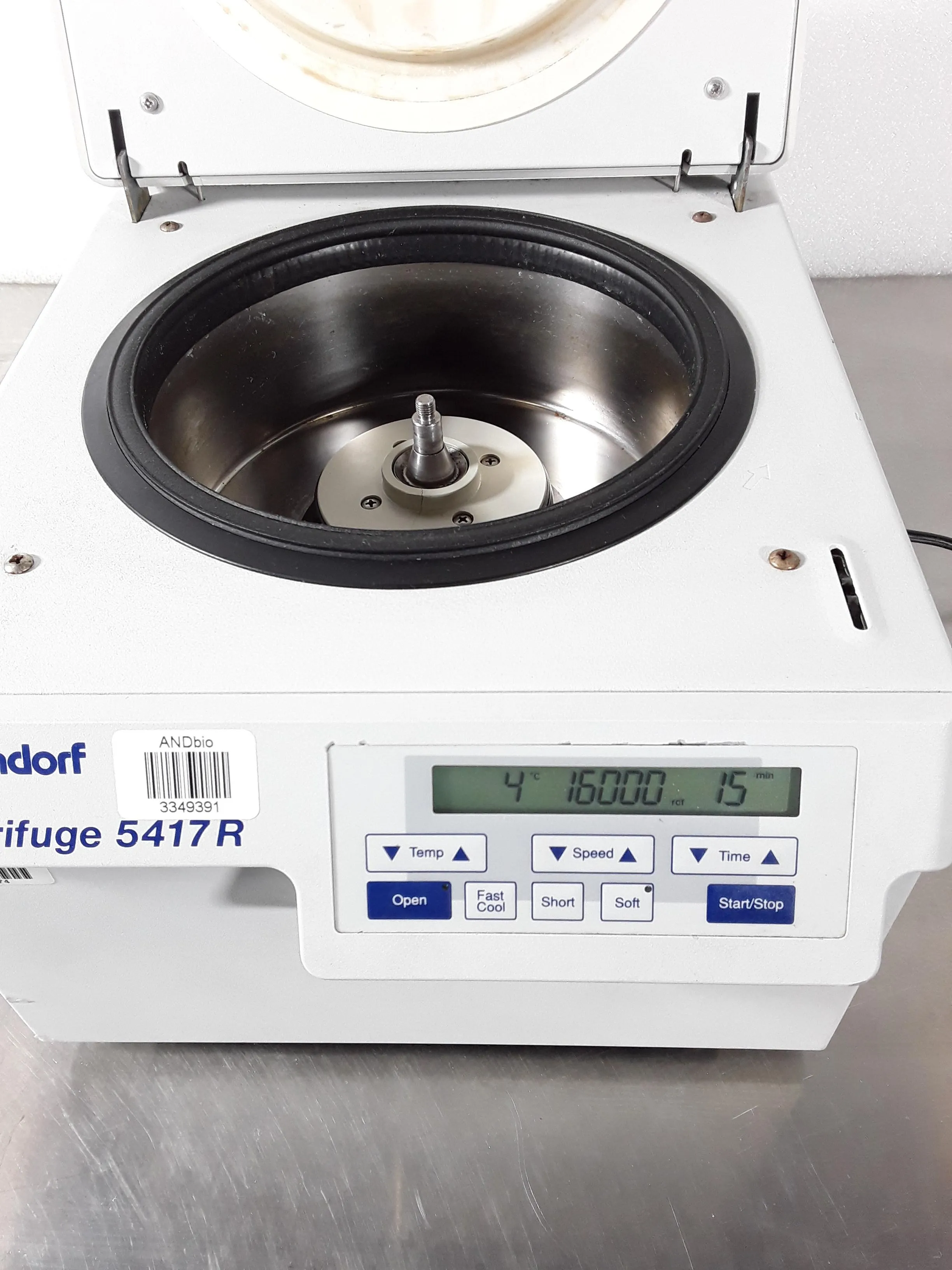 Eppendorf 5417R Benchtop Centrifuge Used Lab Equipment