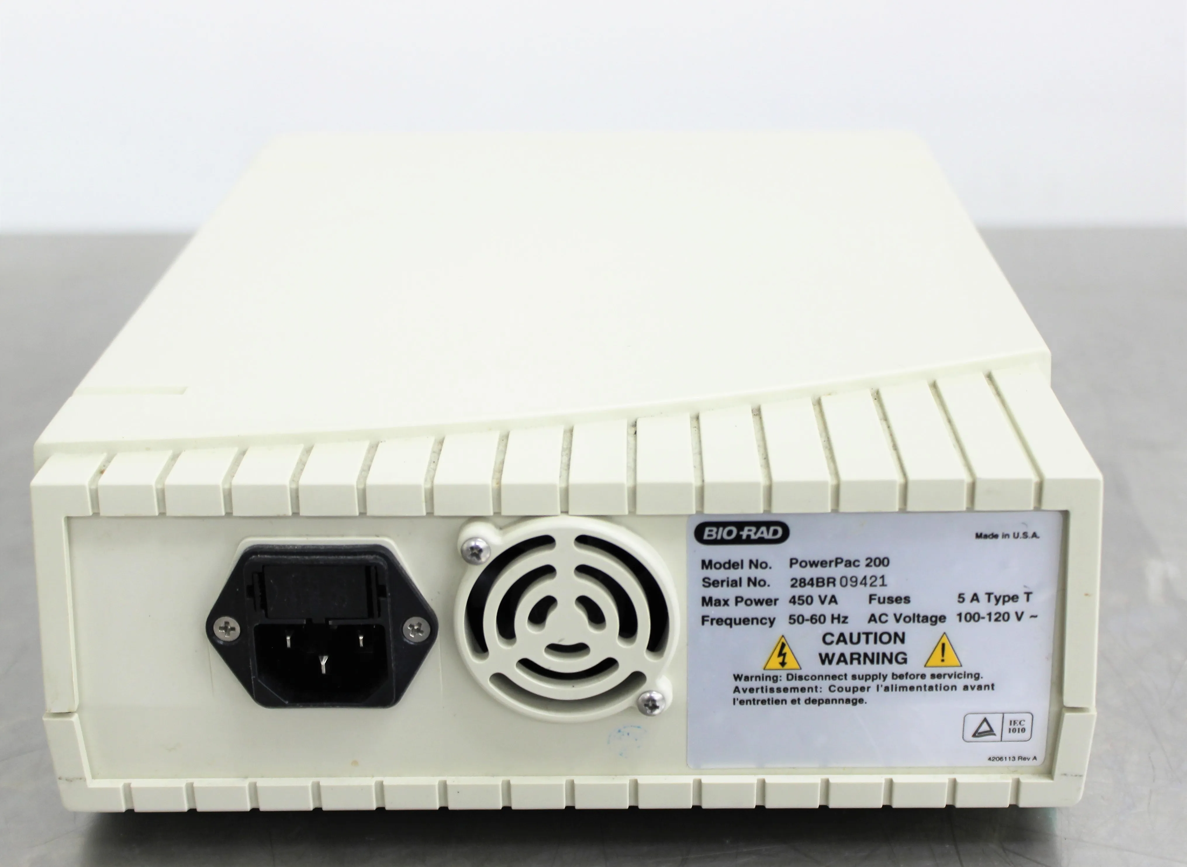 Bio-Rad PowerPac 200 Power Supply