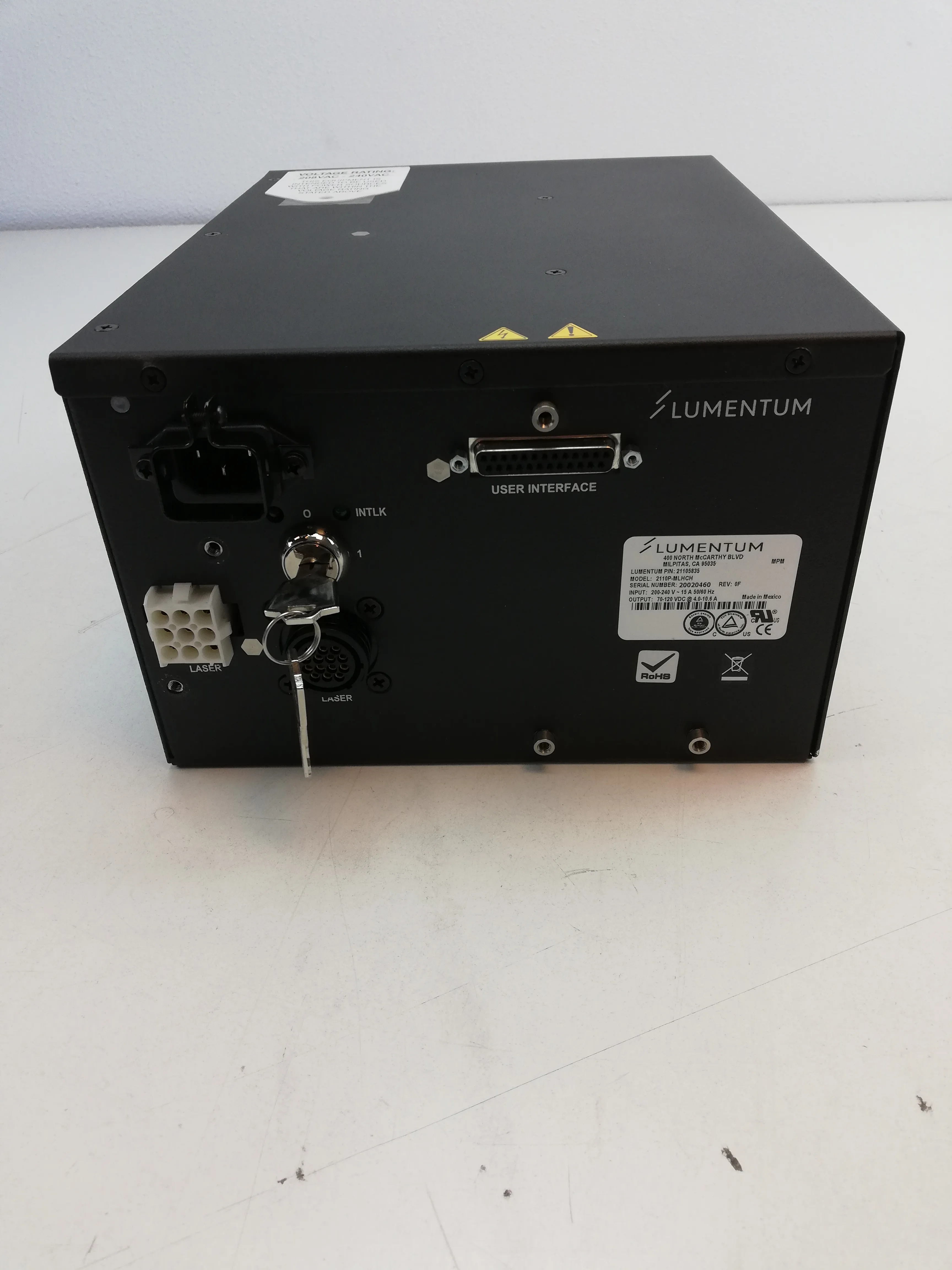 Lumentum 2110P-MLHCH Power Supply Laser Equipment