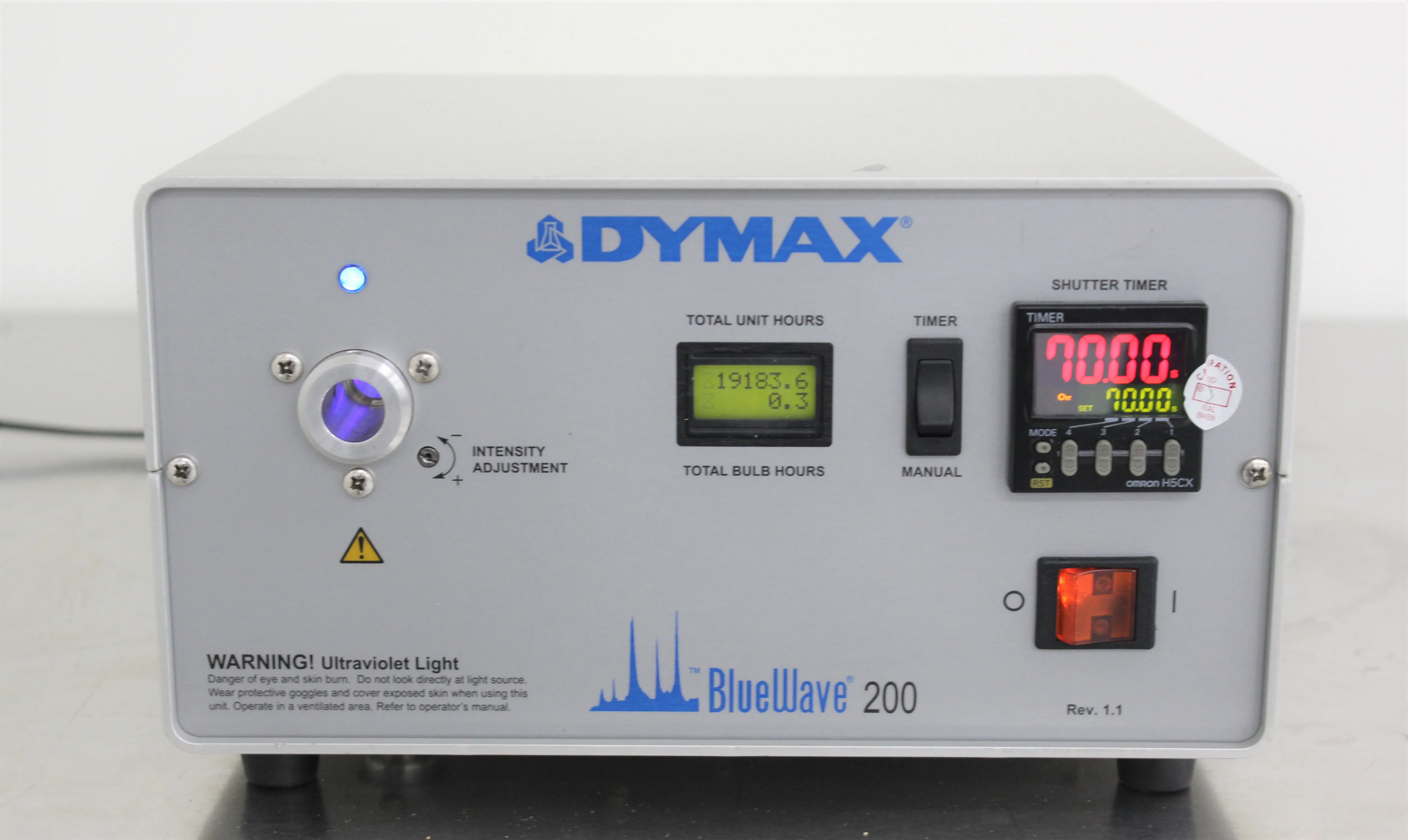 DYMAX Blue Wave 200 Light-Curing Spot-Lamp System Laboratory Accessory ...