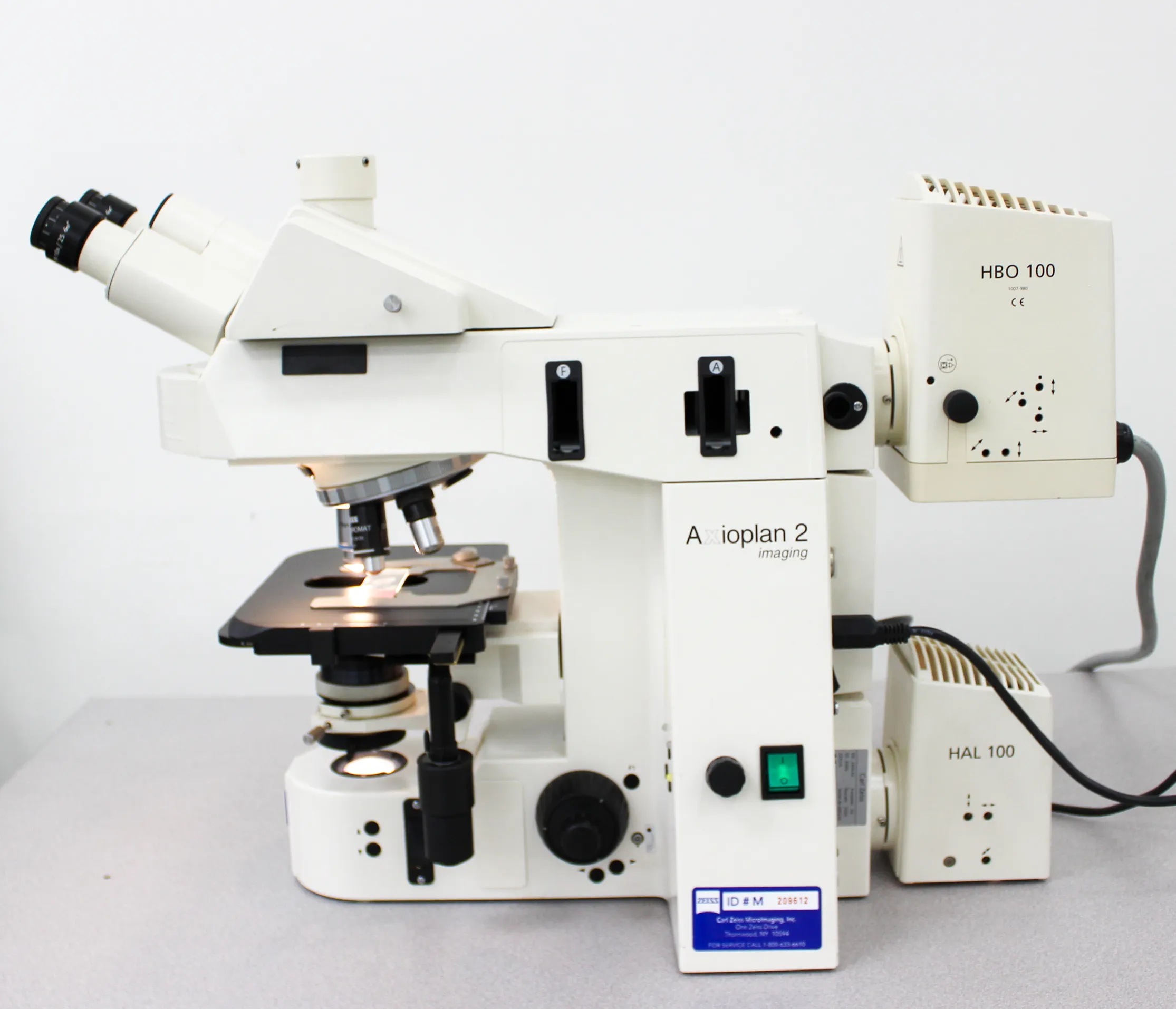 Zeiss Fluorescence Microscope Axioplan 2ie 209612