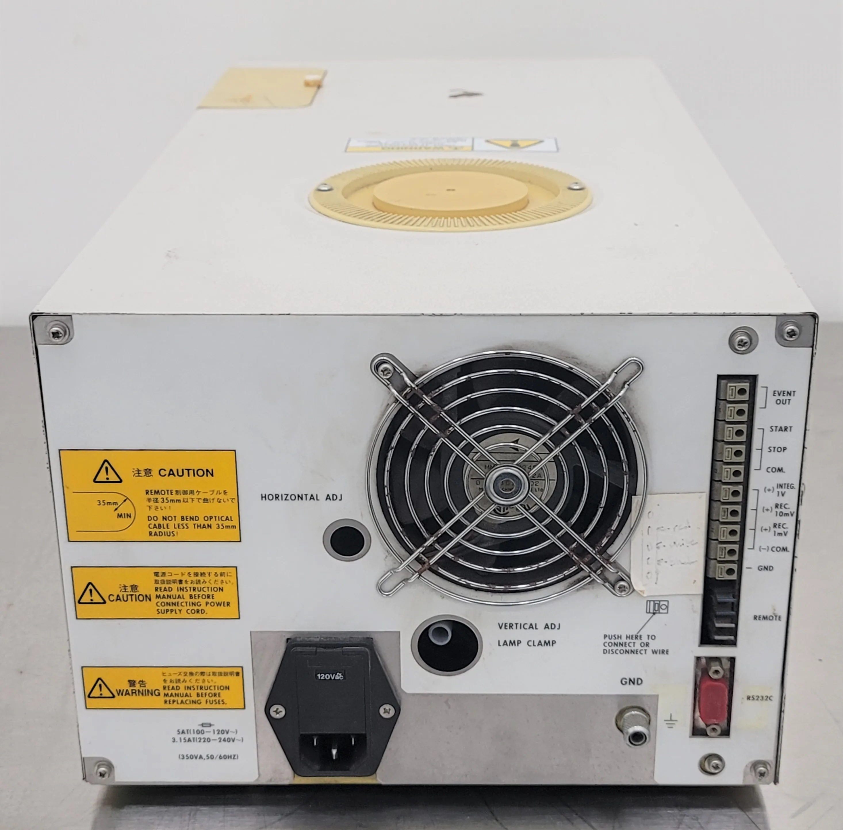 Shimadzu RF-10AXL Fluorescence Detector CAT 228-35353-92 HPLC FPLC GC CE