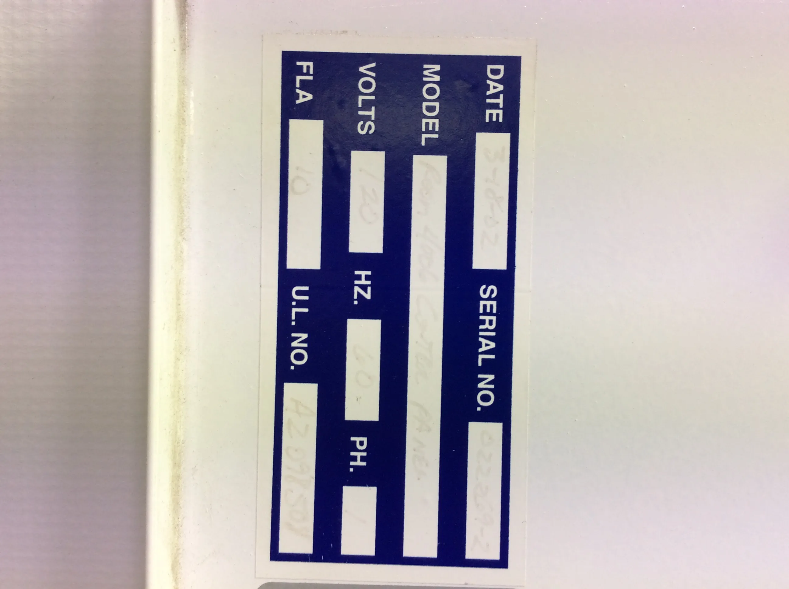 Moeller Industrial Control Panel Enclosure Used for Walk-In Refrigerator Controller