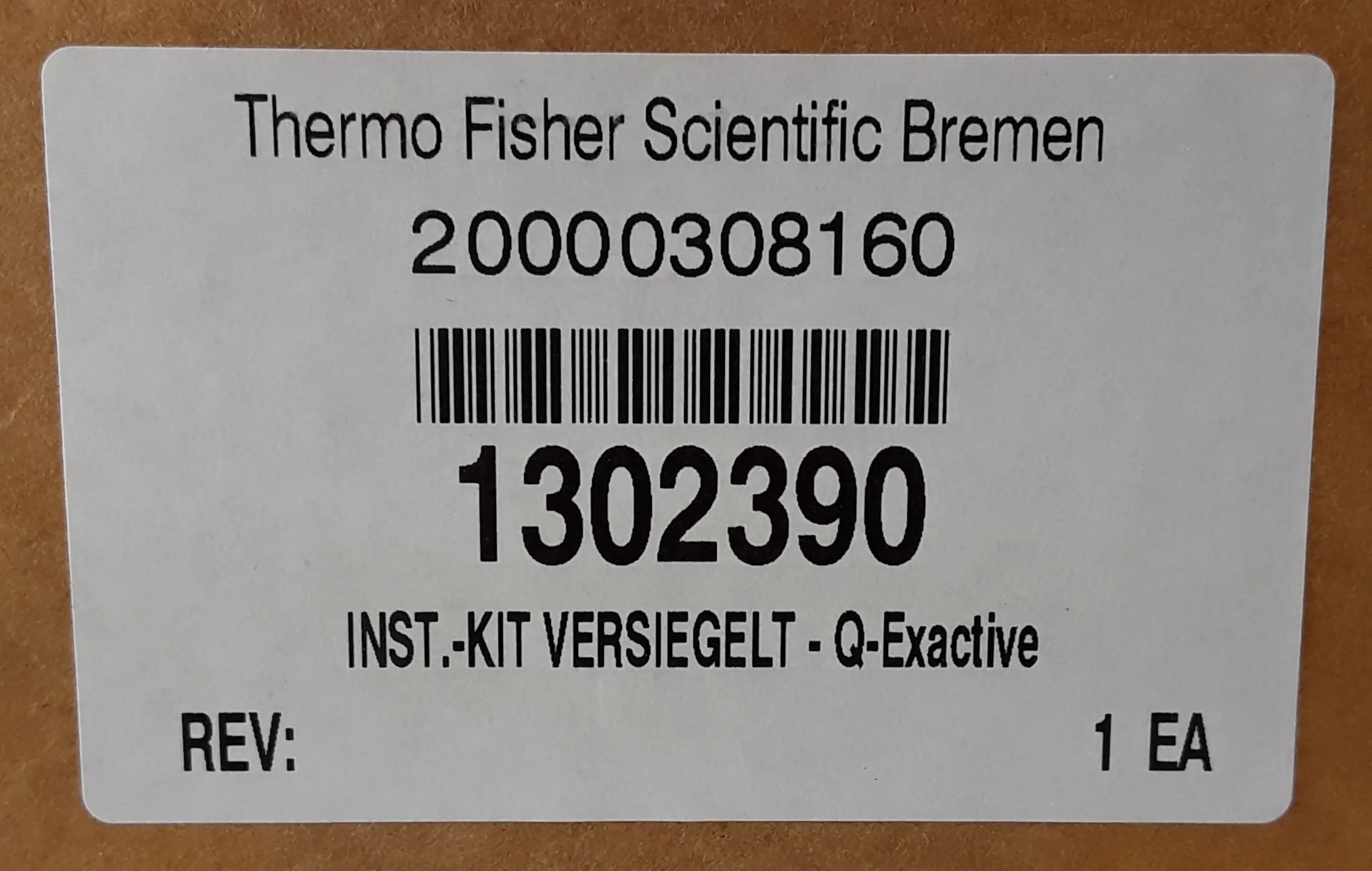 Thermo Fisher Q Exactive Parts Kit - 1302390