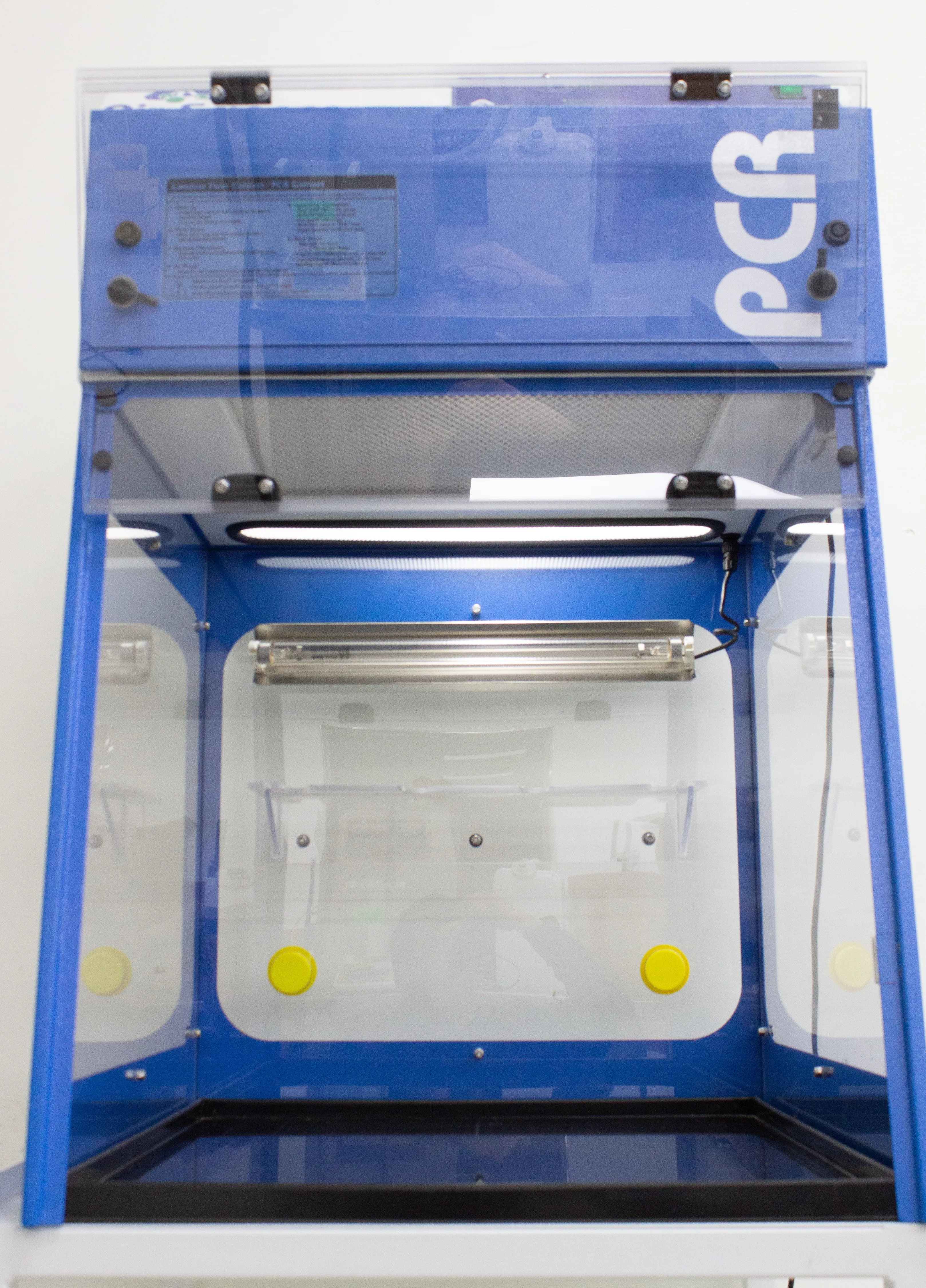 Air Science PurAir PCR-24 Laminar Flow Cabinet with Cart