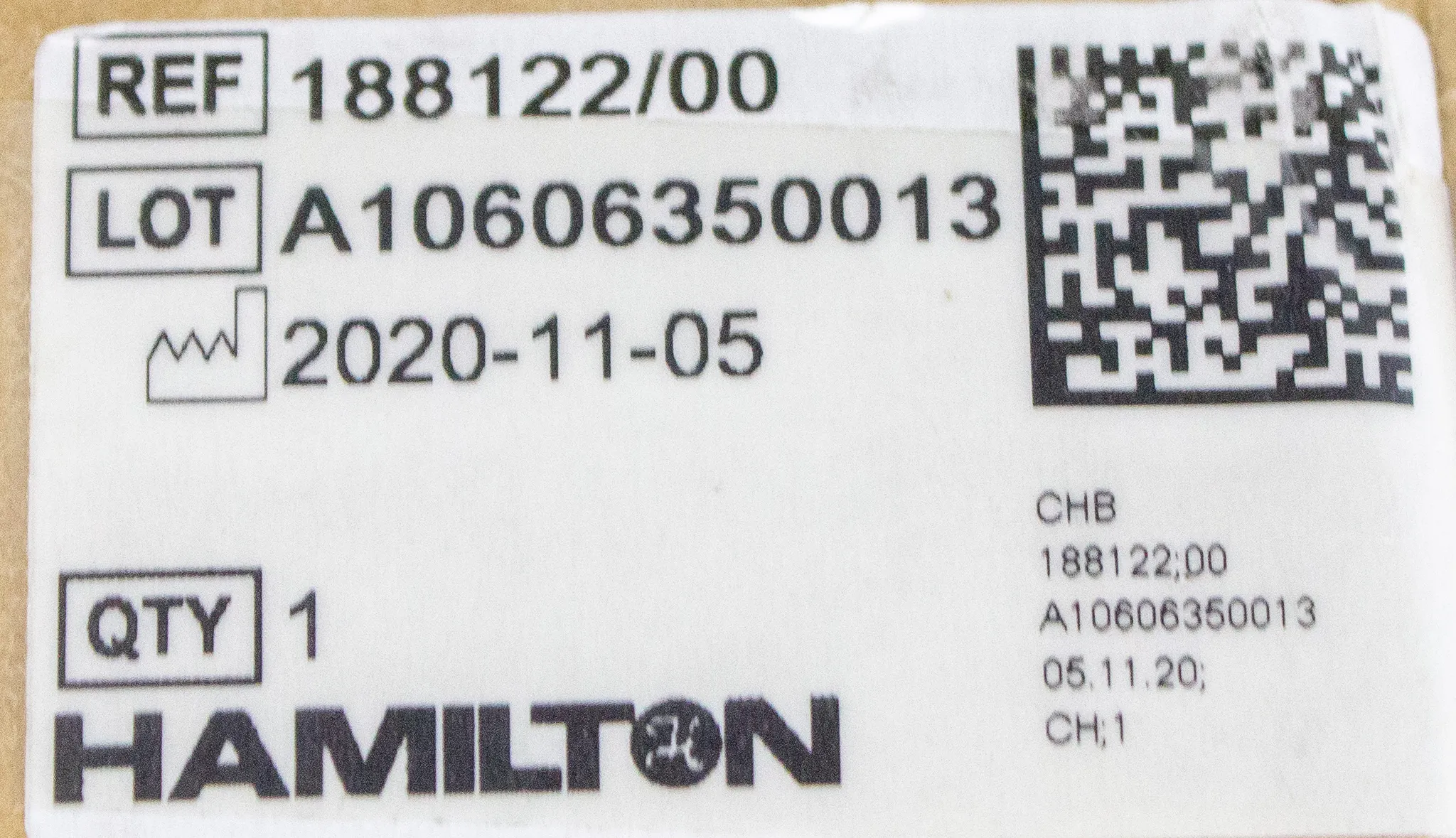 Hamilton 188122 EXTENSION COVER, MPH/ISWAP, LEFT OR RIGHT SIDE