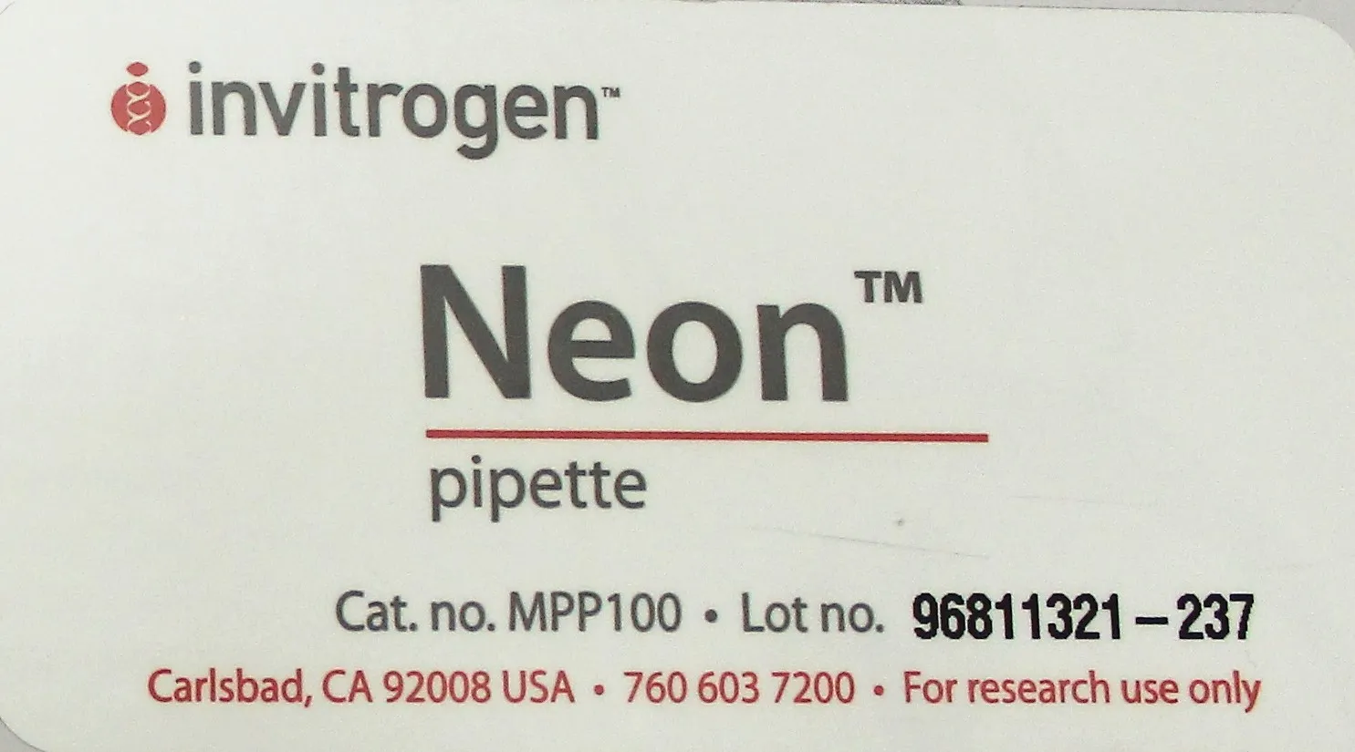 Thermo Fisher Invitrogen MPK5000 R Neon Transfection System