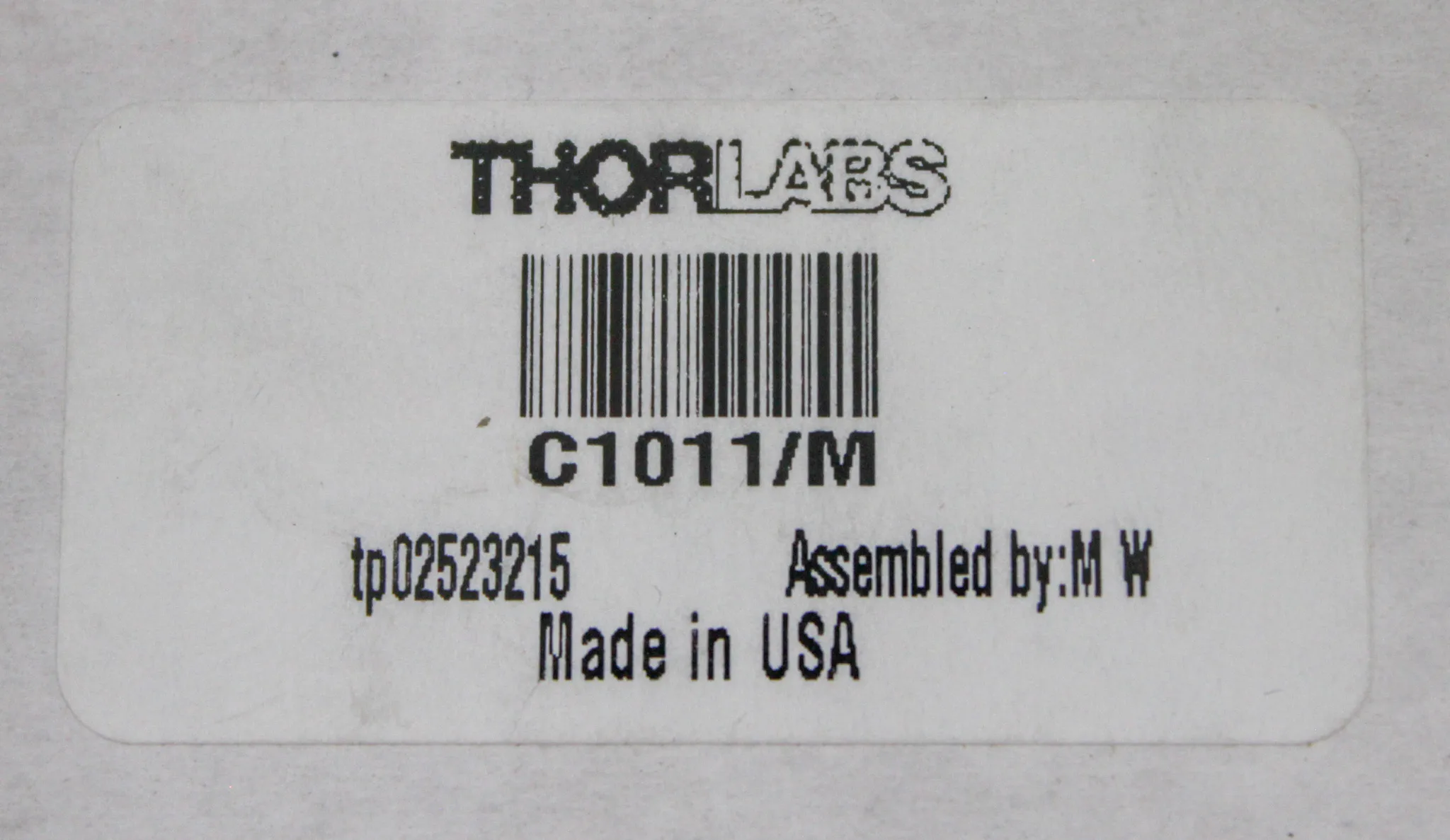 Thorlabs C1011/M Optical Post and Pillar Holder Accessories - 7 Piece Set