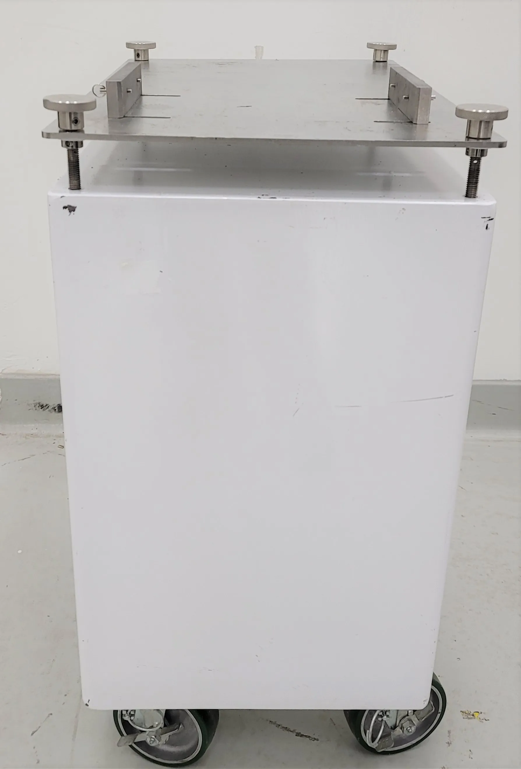 Heavy Duty Laboratory Cart with Stainless Steel Construction