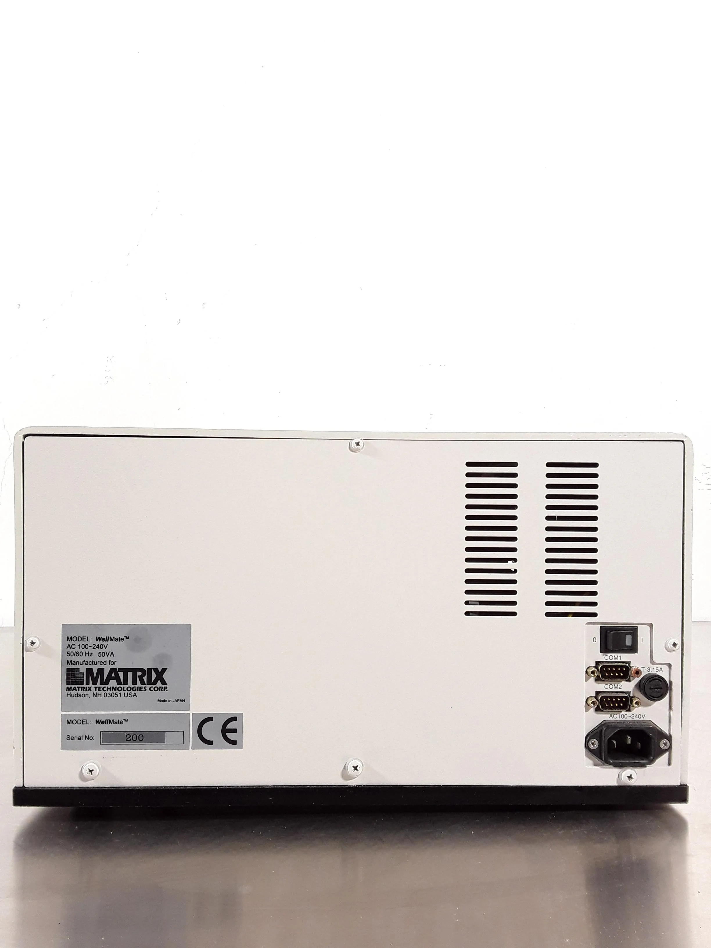 Matrix Well Mate 8-Channel Fluid Dispenser for 96- and 384-Well Microplates