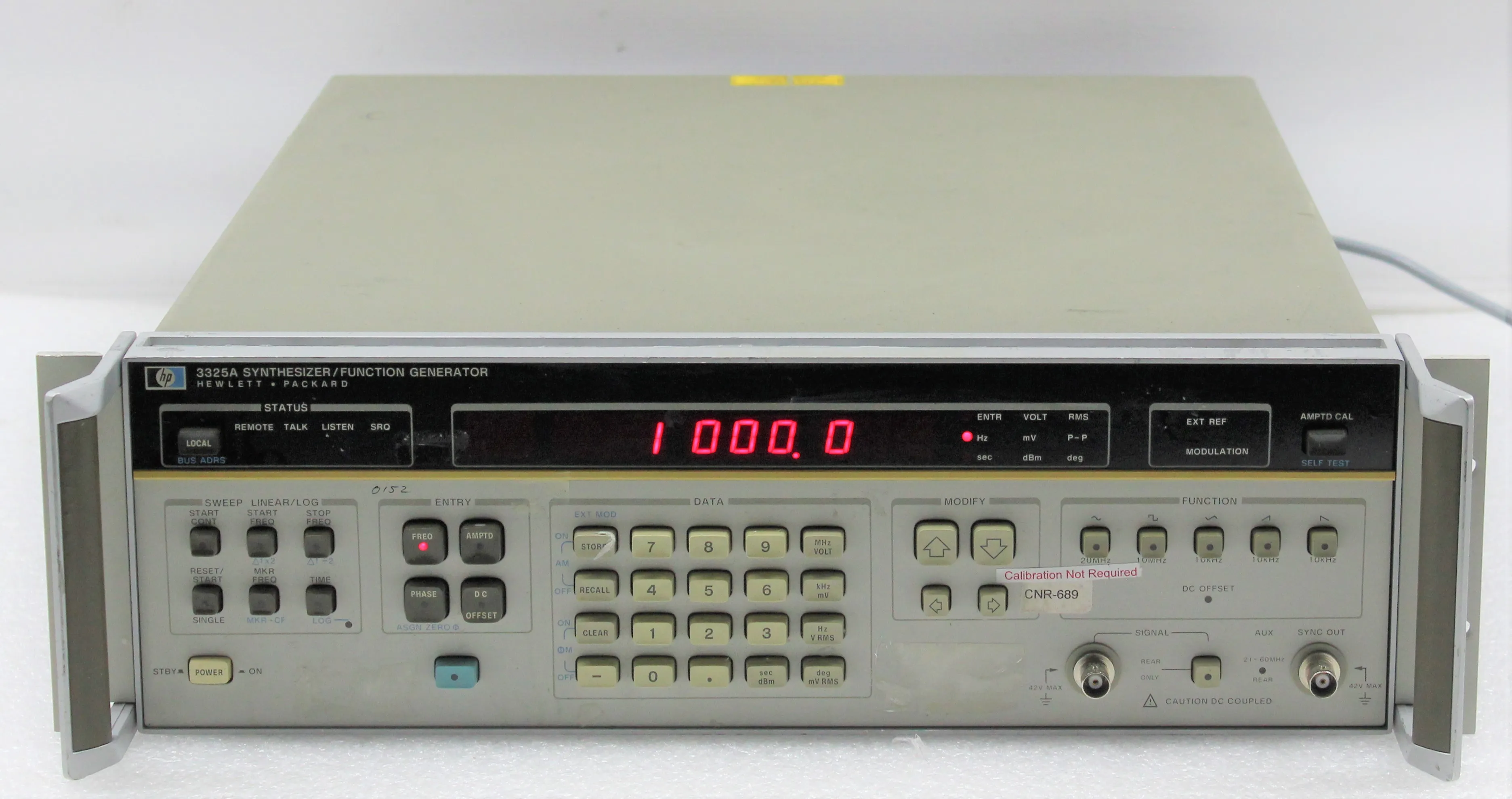 Used HP 3325A Synthesizer/Function Generator with 30-Day Warranty