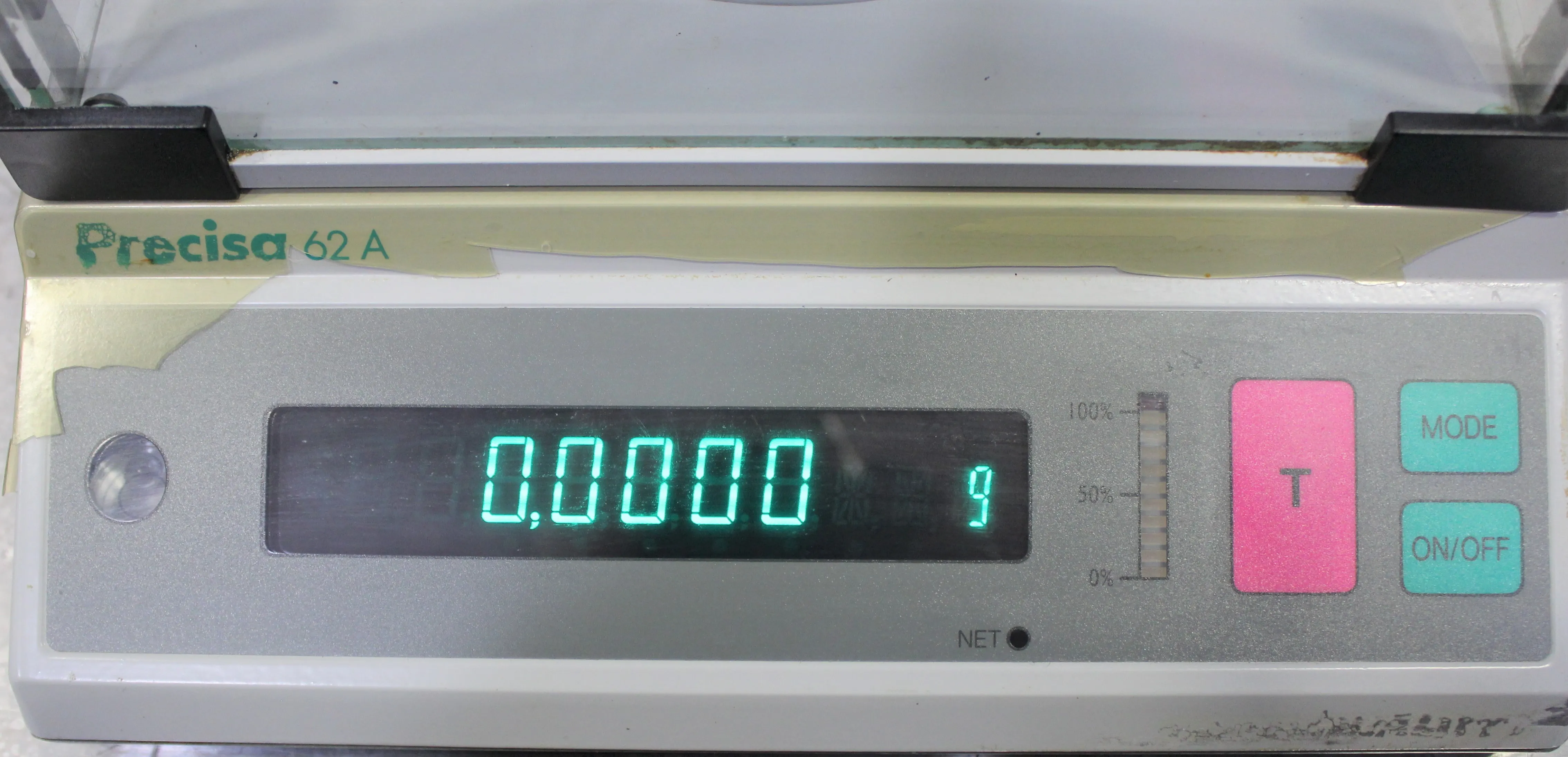 Used Precisa 62A Analytical Balance with Self Calibration System