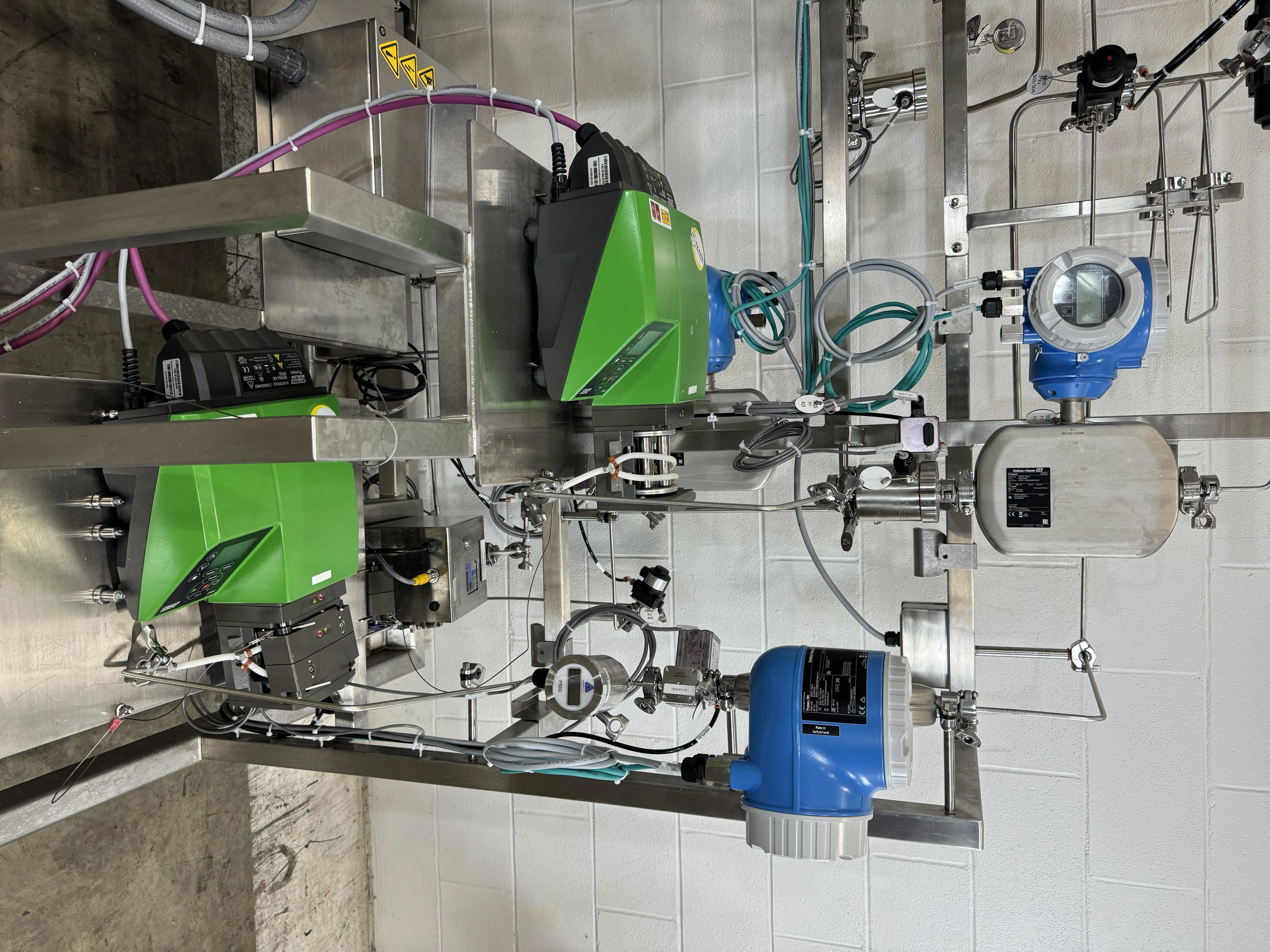 BioPharma Engineered Systems: FLNP T-Mixing Skid