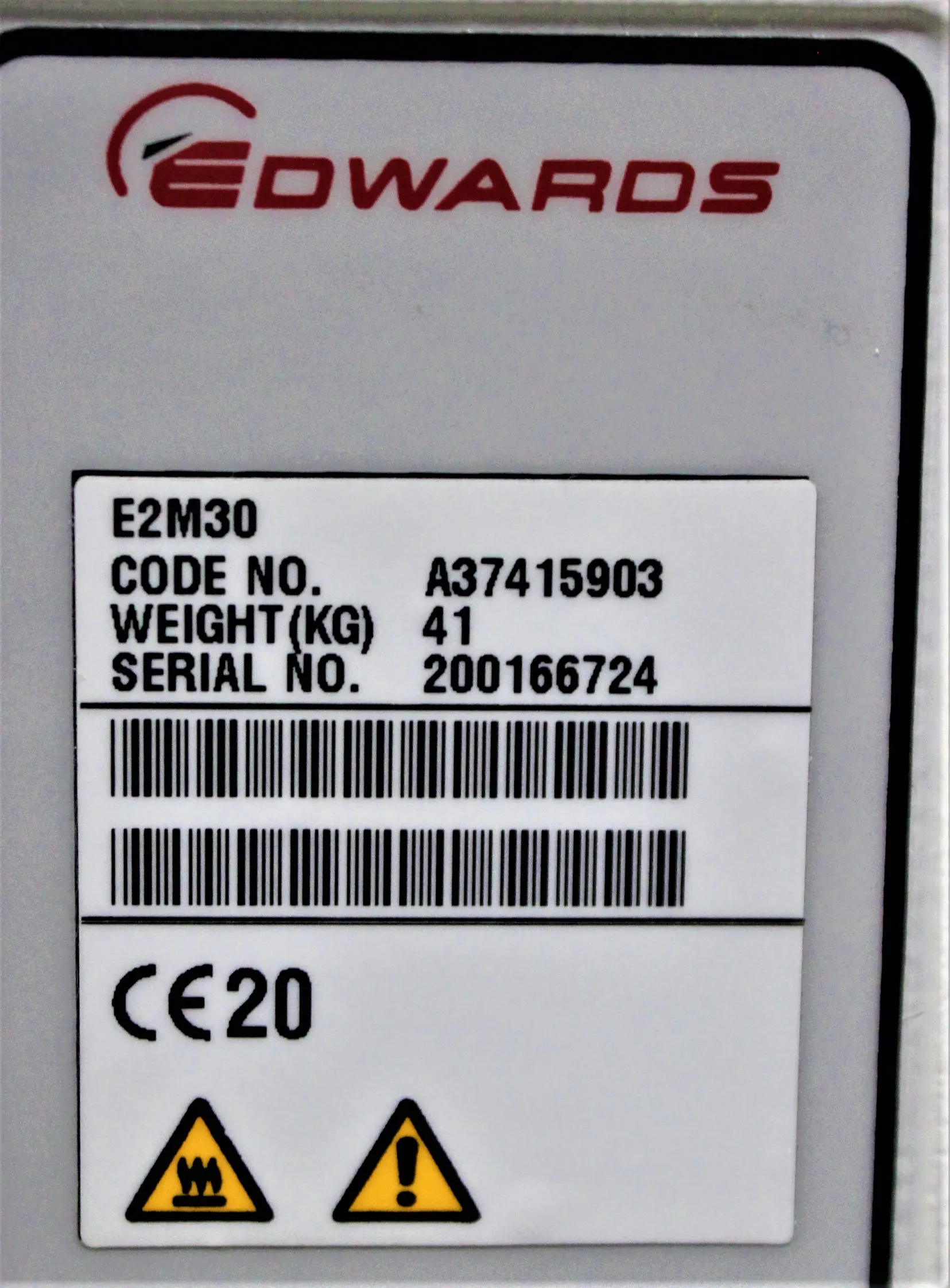 Edwards E2M30 Rotary Vane Vacuum Pump