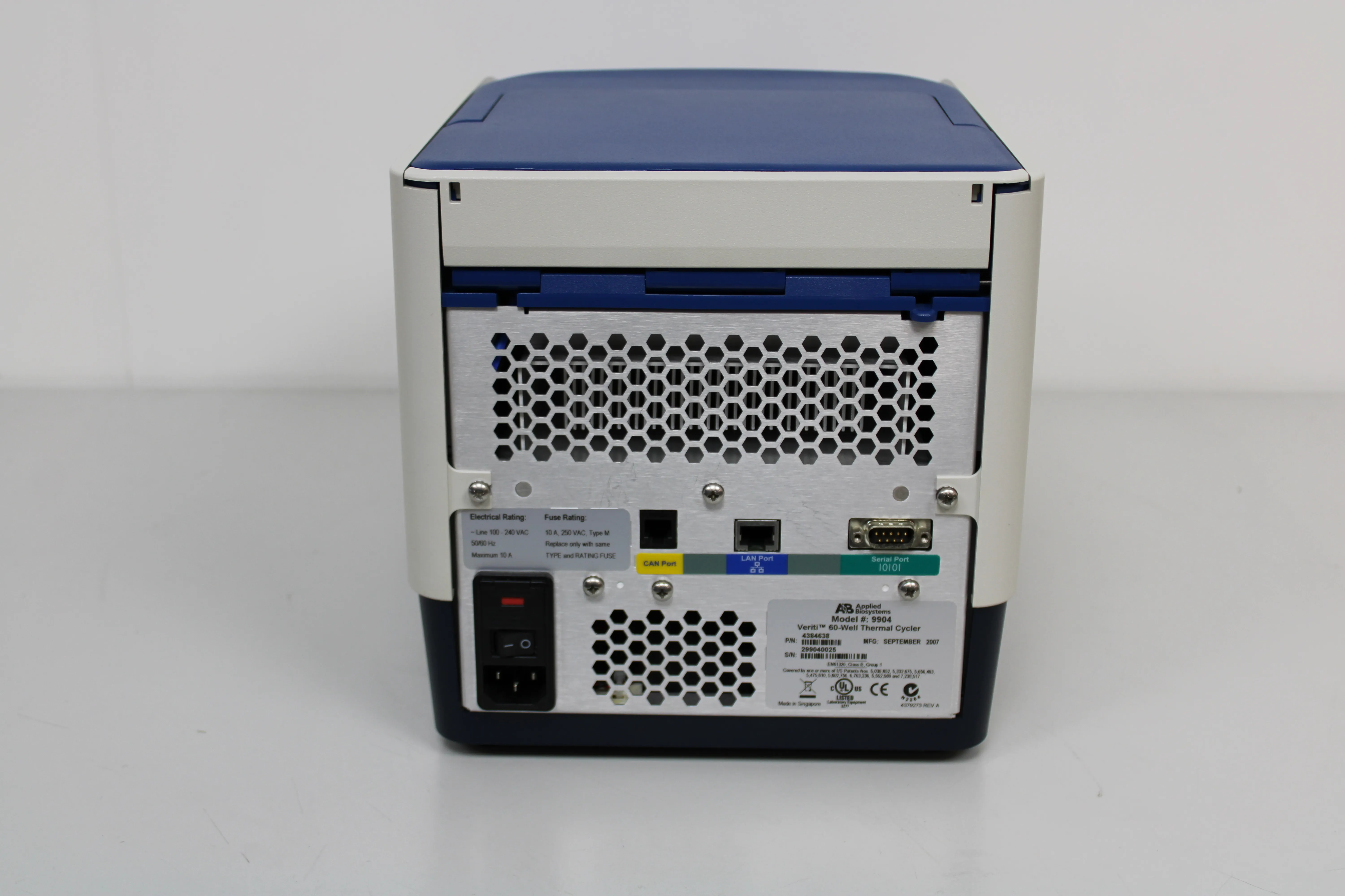 Used Applied Biosystems Veriti 60-Well Thermal Cycler 299040025 Molecular Biology PCR Thermal Cycler