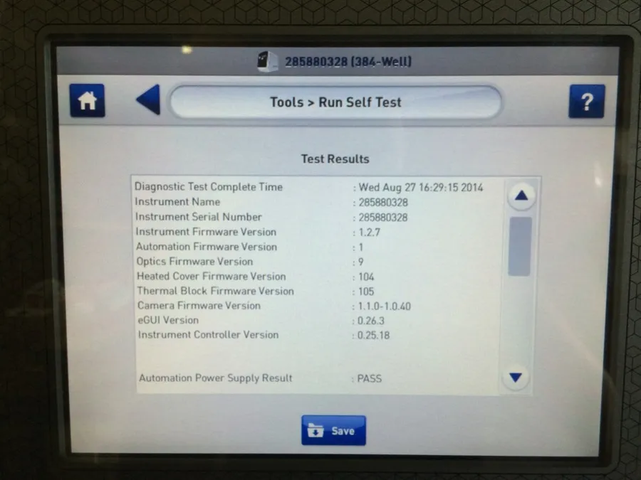 Applied Biosystems QuantStudio 12K Flex 384 Well Real Time PCR Used Laboratory Equipment