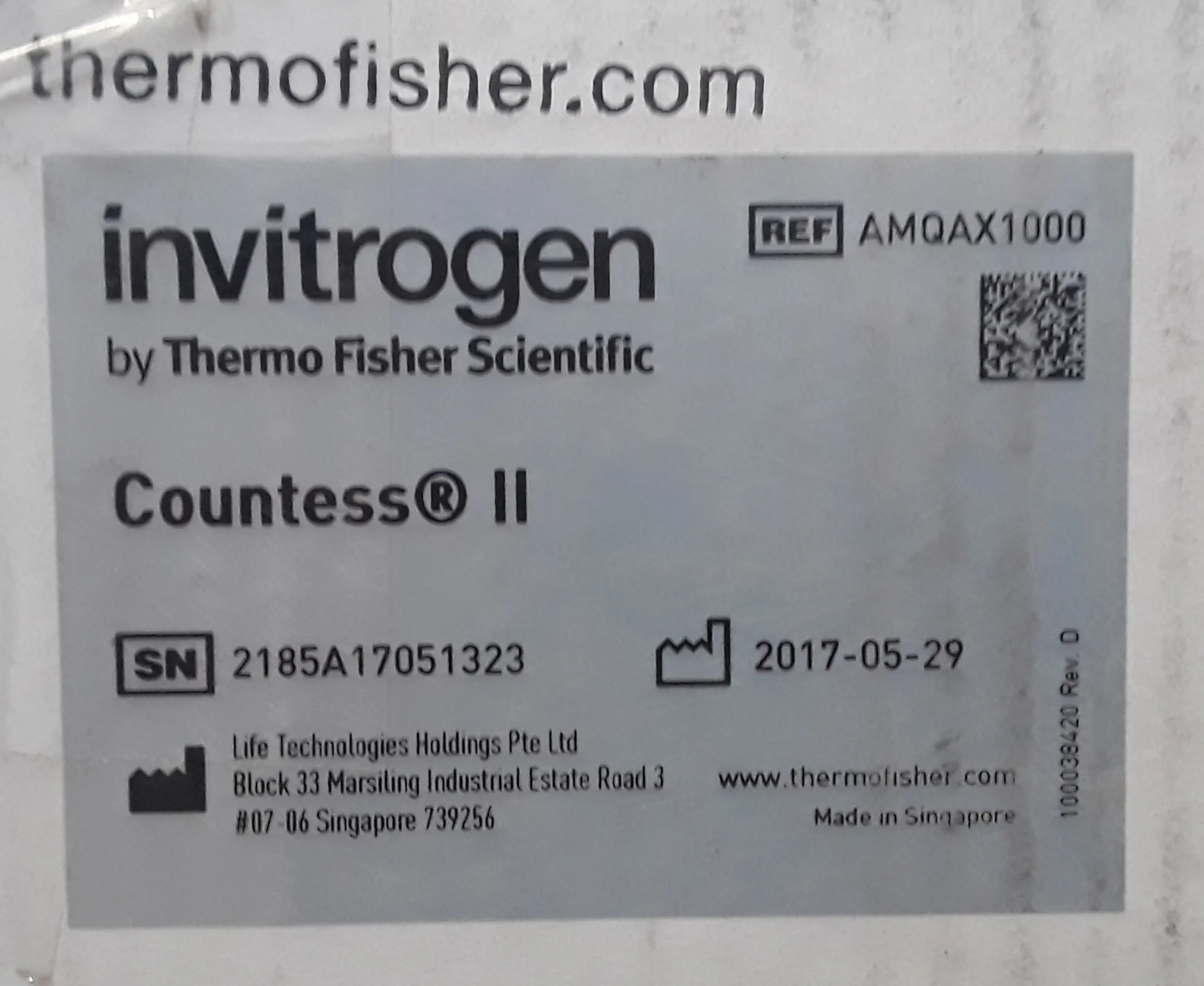 Used Invitrogen Countess II Automated Cell Counter