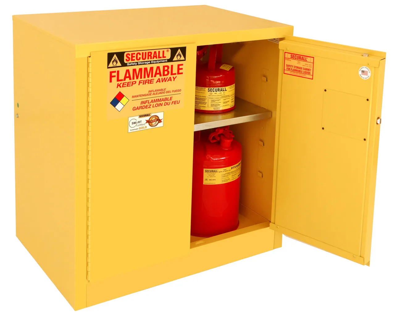 Securall A131 Flammable Safety Cabinet - 30 Gallon