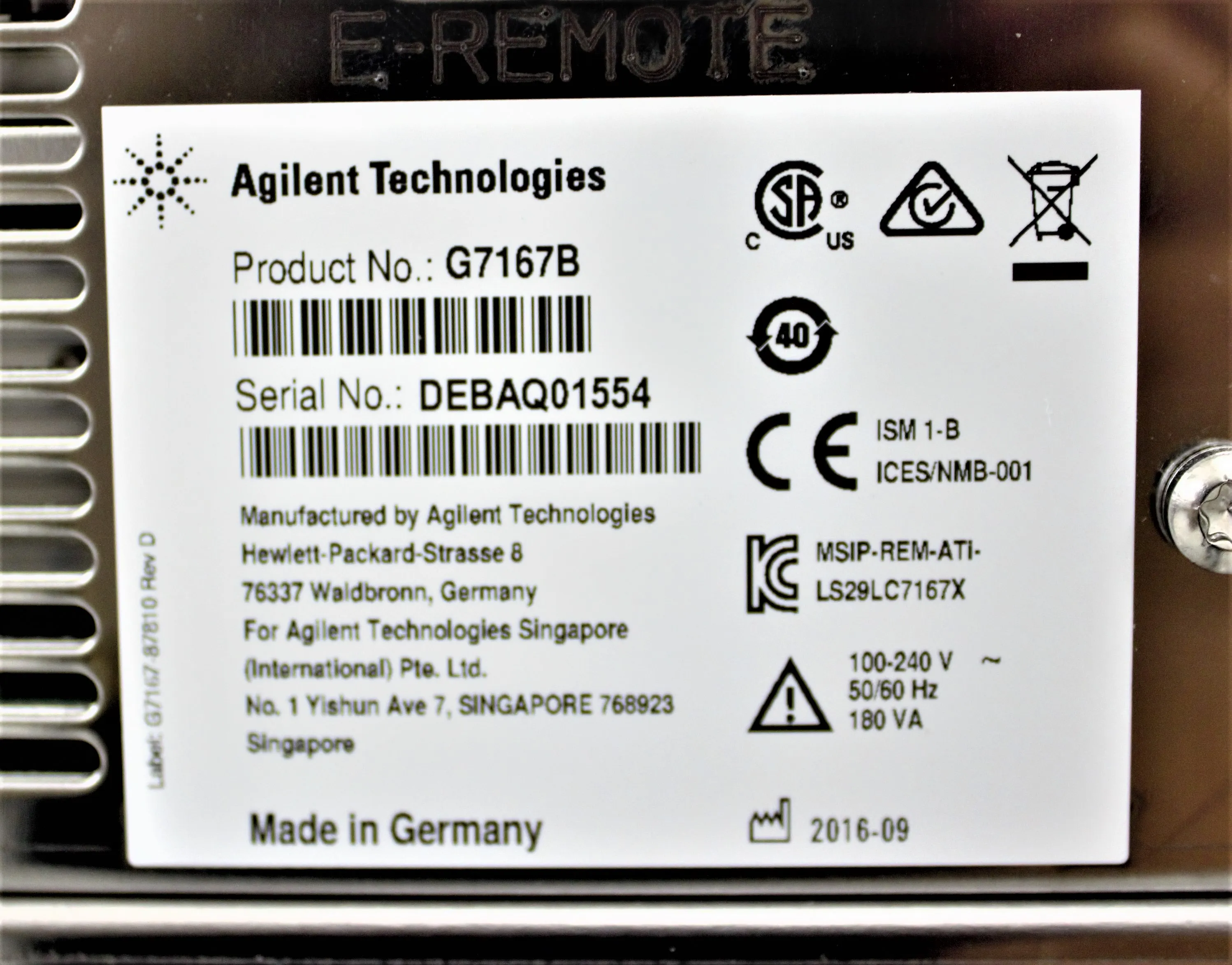 Agilent Technologies Infinity II LC System with VWD & FLD