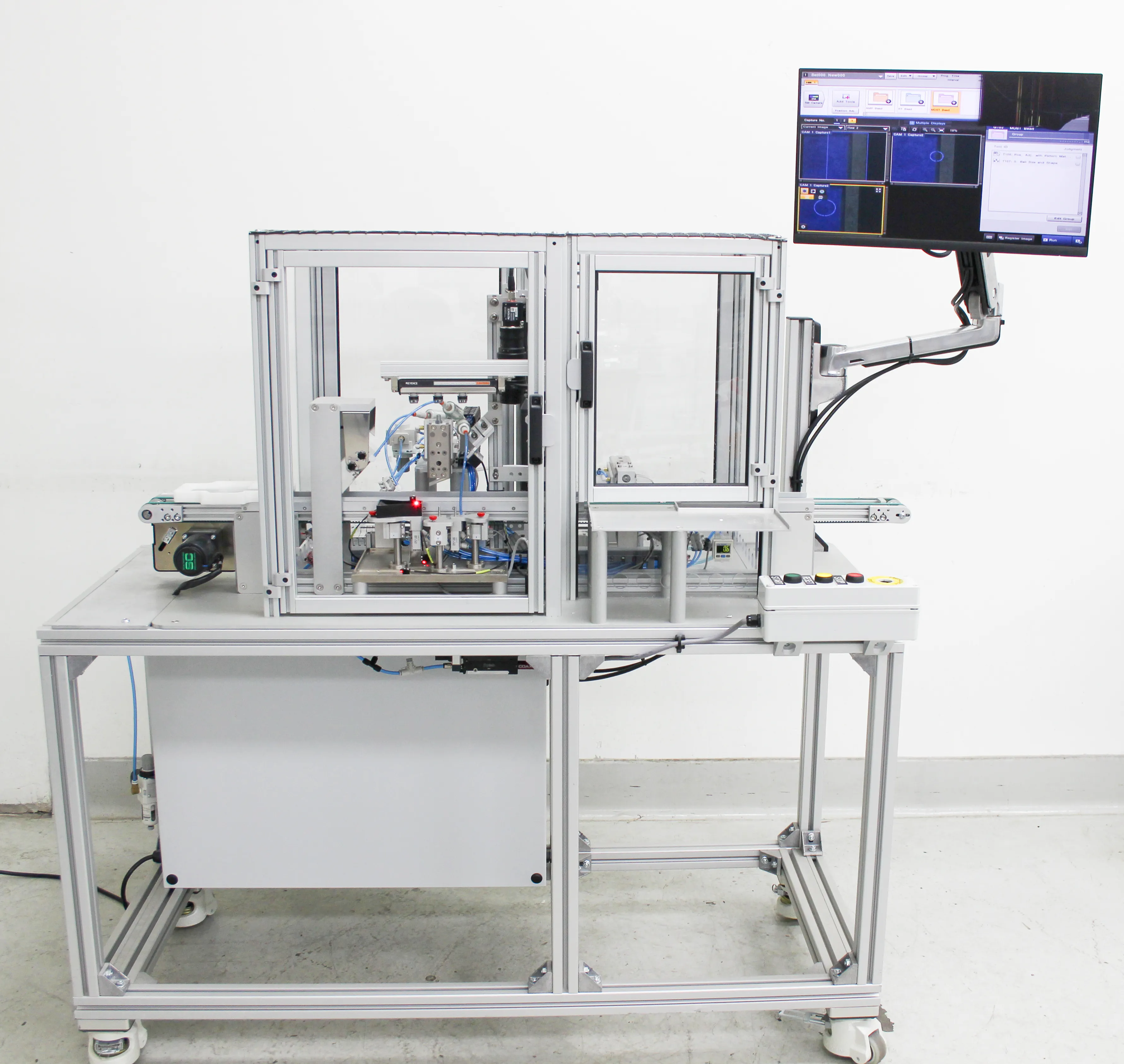 Ridgeline Engineering Custom Three Bead Pick and Place Model 236-001 Rev 04 for Pharma Industry