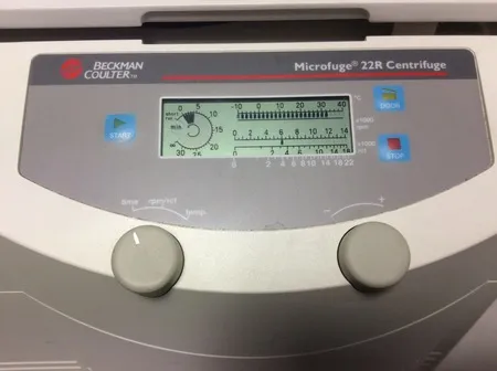 Beckman Coulter Microfuge 22R Refrigerated Microcentrifuge