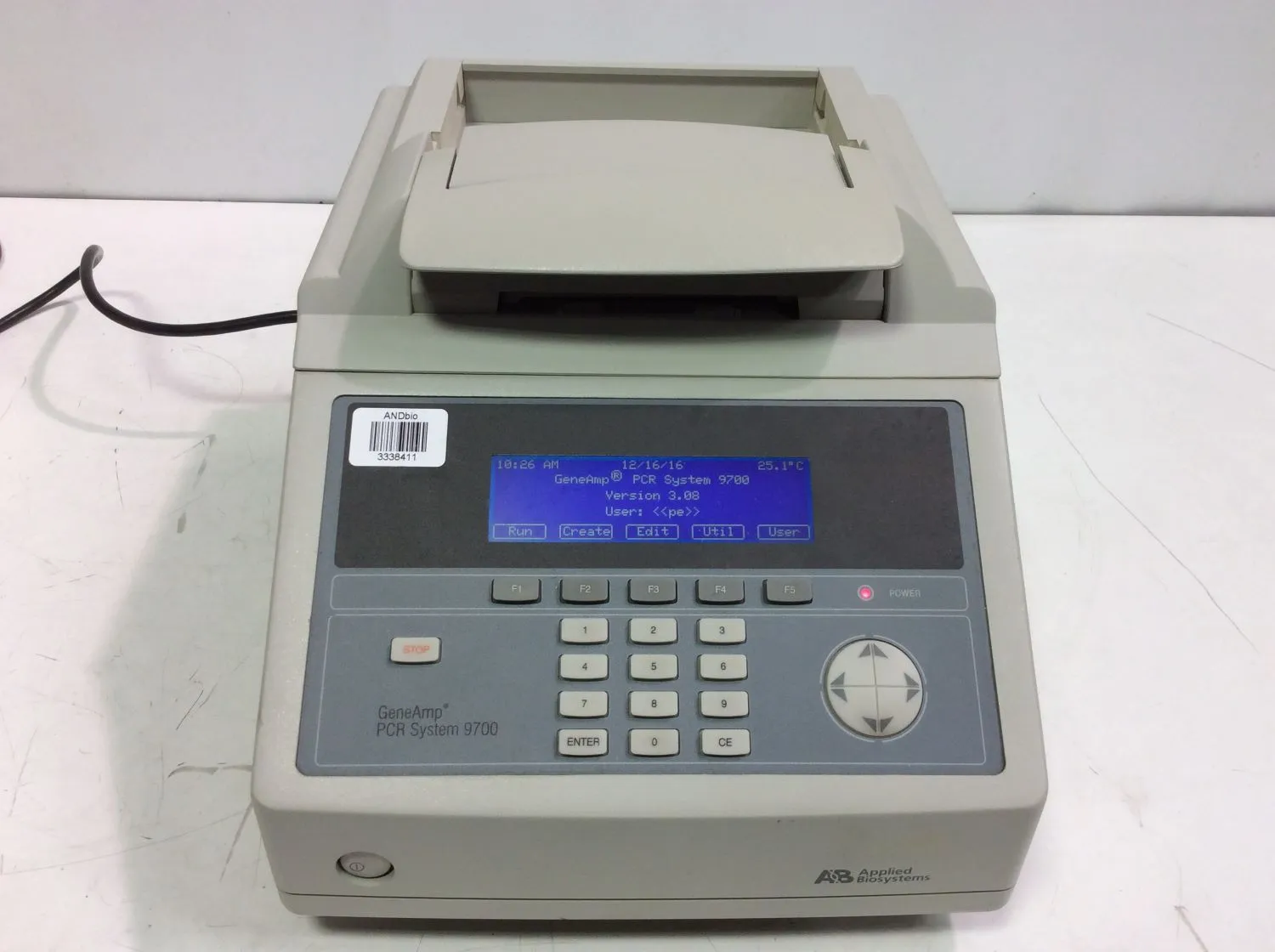 Applied Biosystems GeneAmp PCR System 9700 Dual Flat Block