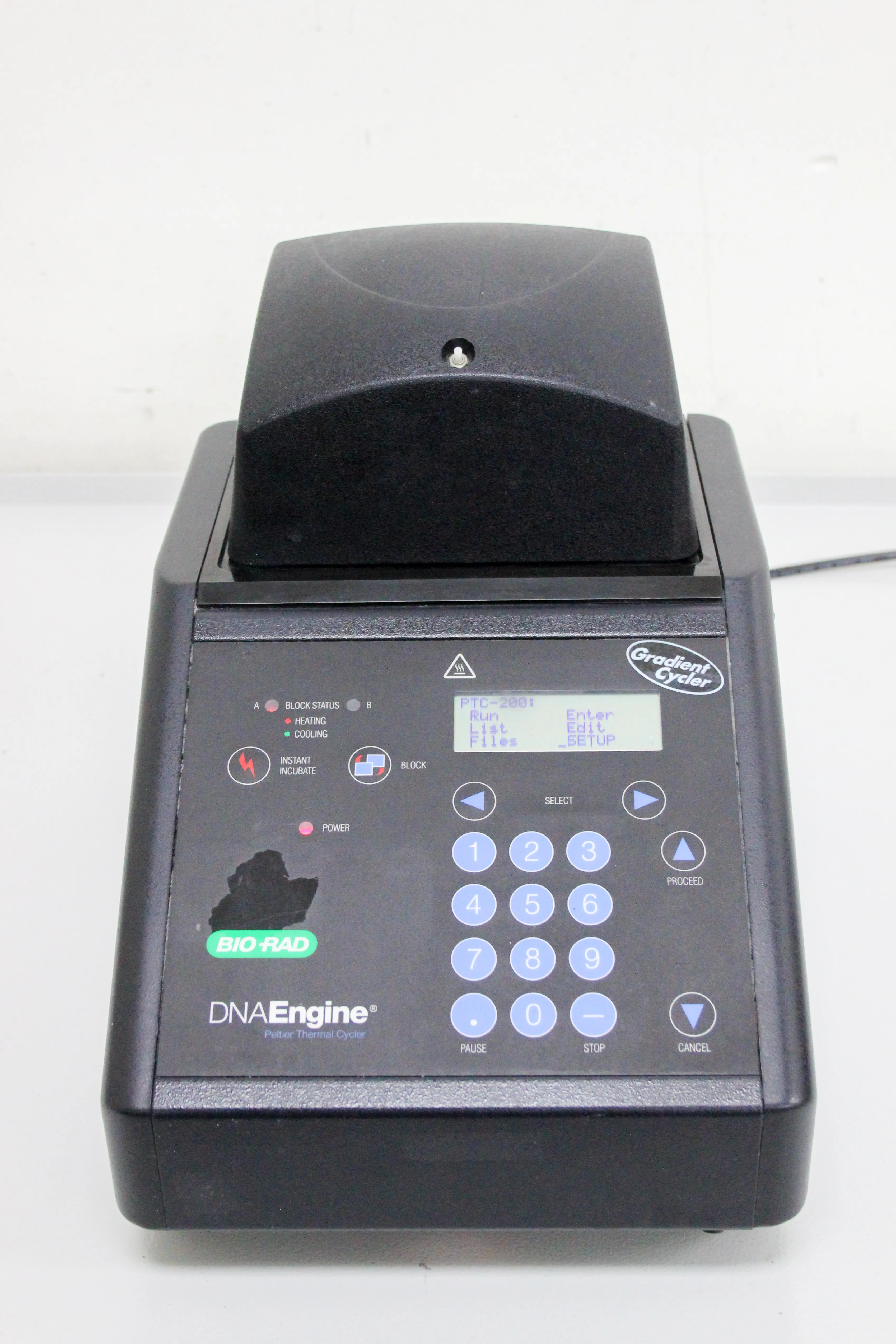 BioRad PTC-200 DNA Engine Thermal Cycler with Alpha Unit Block Assembly RPN06912