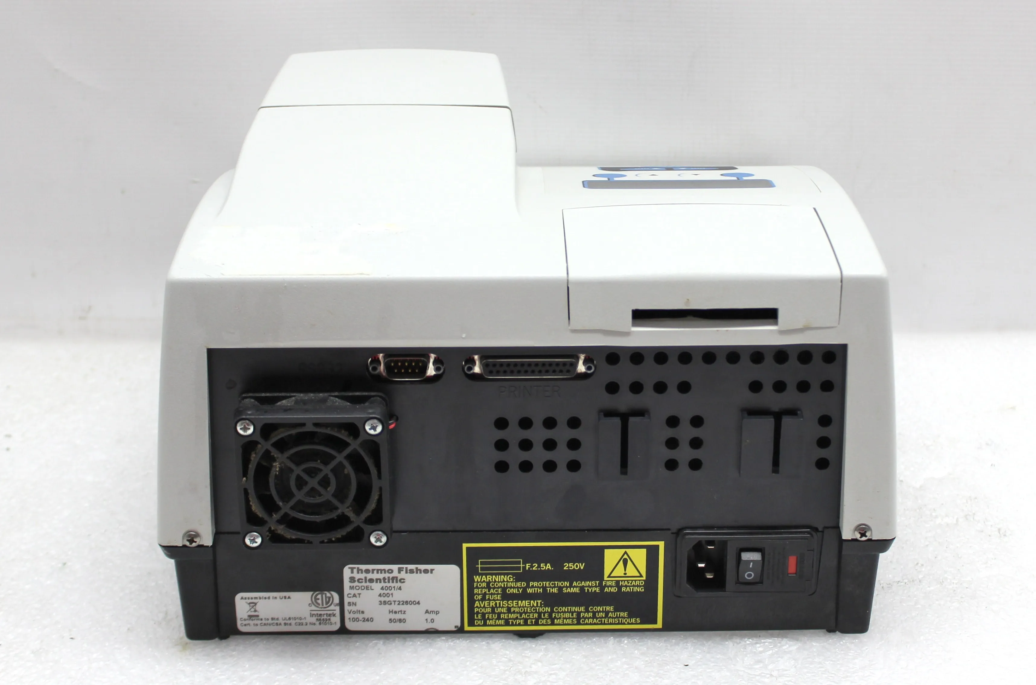 Thermo Fisher Genesys 20 4001/4 UV-Vis Spectrometer