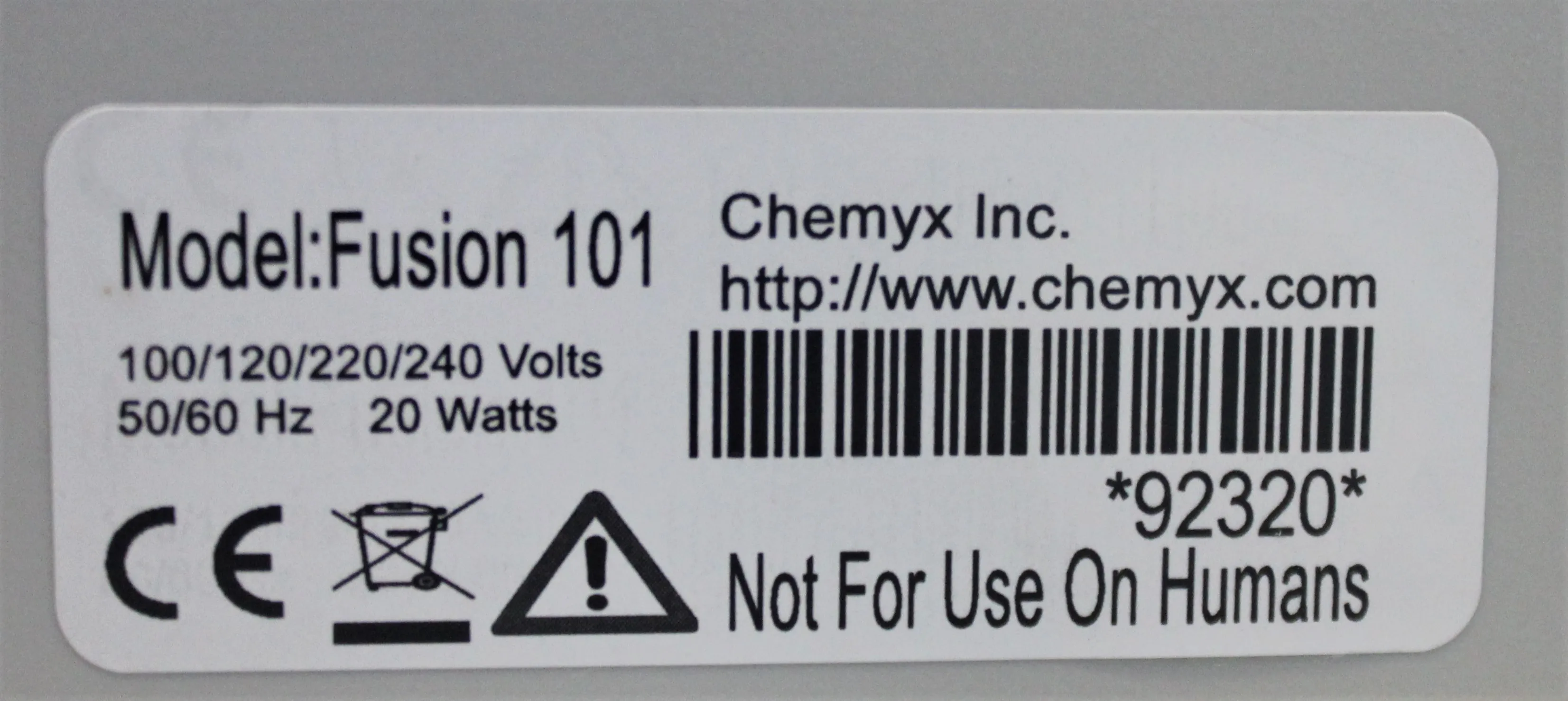 Chemyx Fusion 101 Syringe Pump Laboratory Equipment