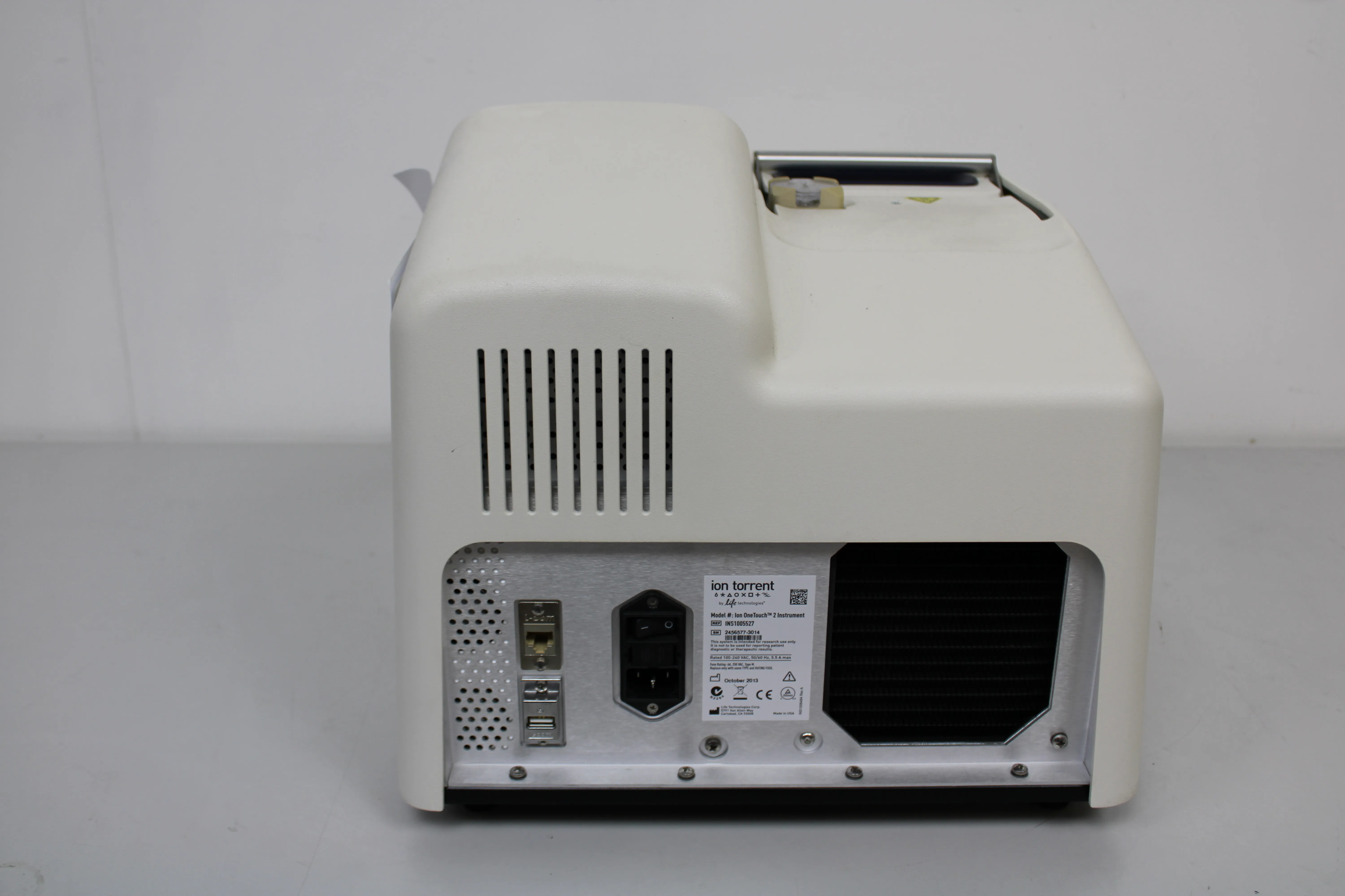 Ion Torrent Ion OneTouch 2 Instrument DNA Sequencer