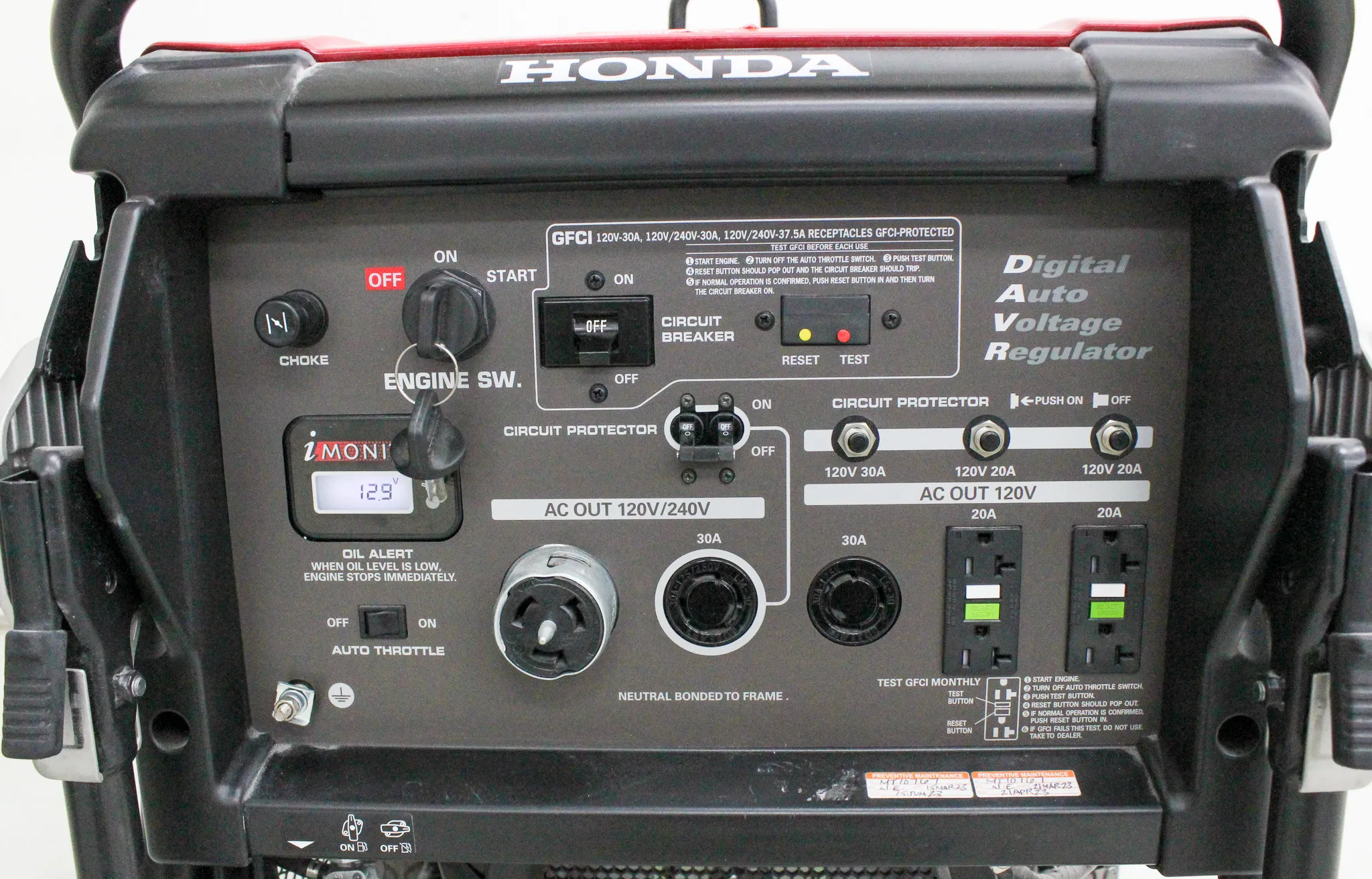 Honda EB10000 120/240V Industrial Portable Generator