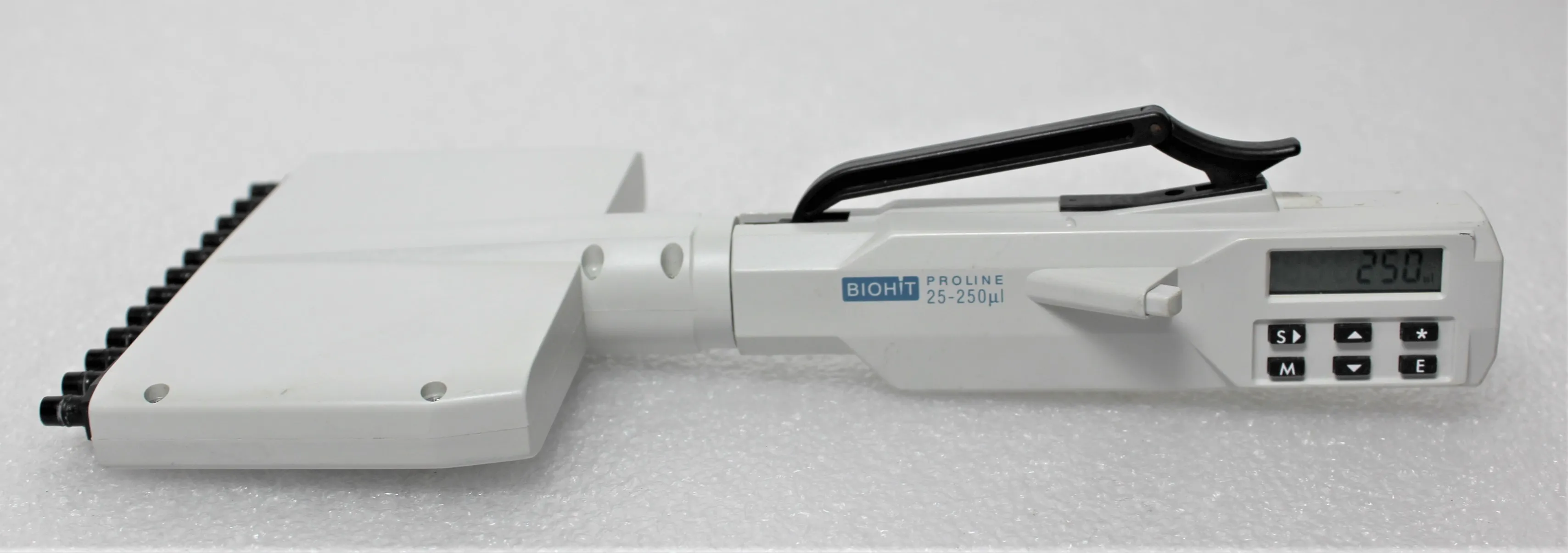 Biohit Proline 12-Channel Electronic Pipette 25-250uL