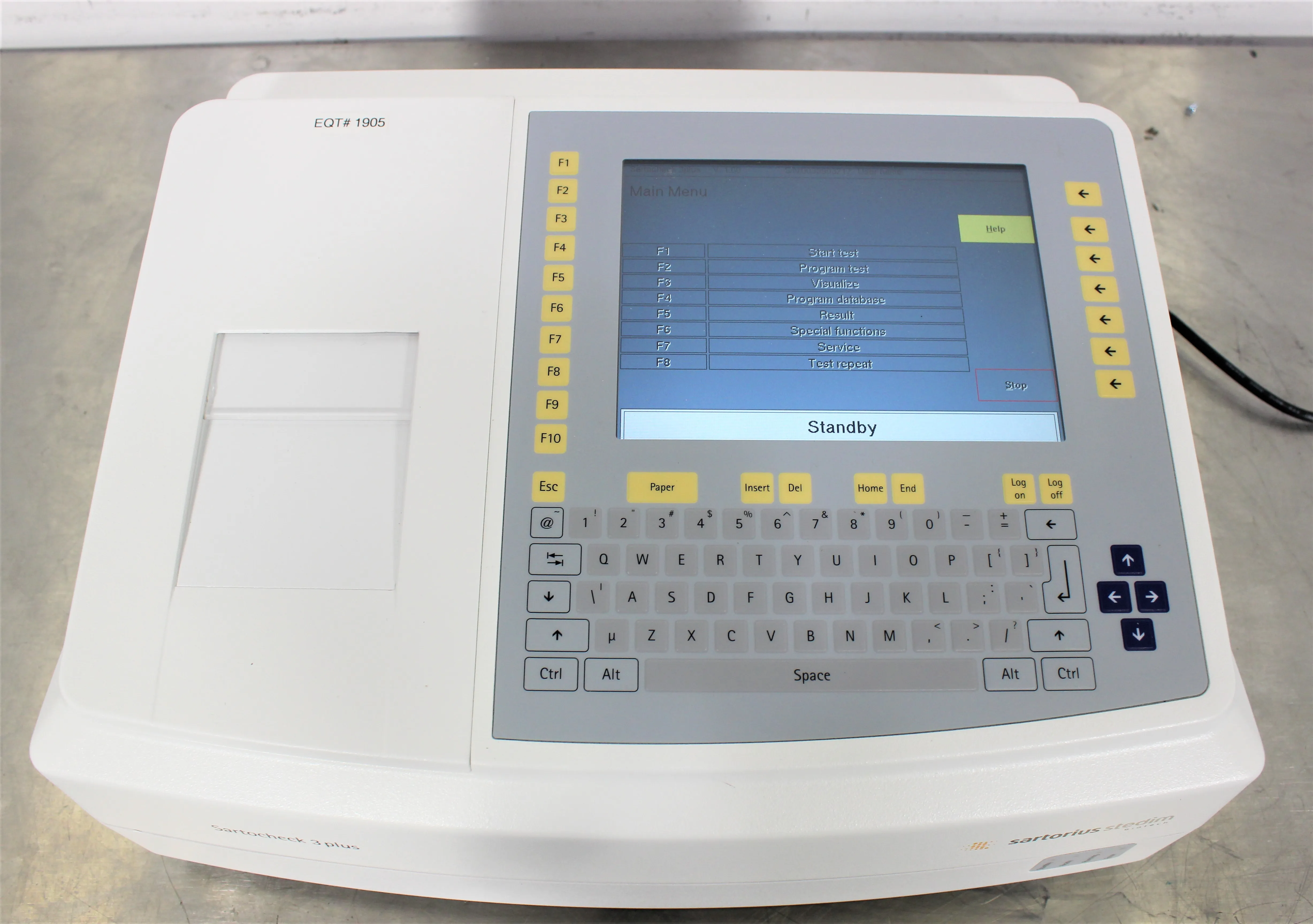 Sartorius Integrity Tester 16290 Sartocheck 3 Plus Used Class 3 - Service