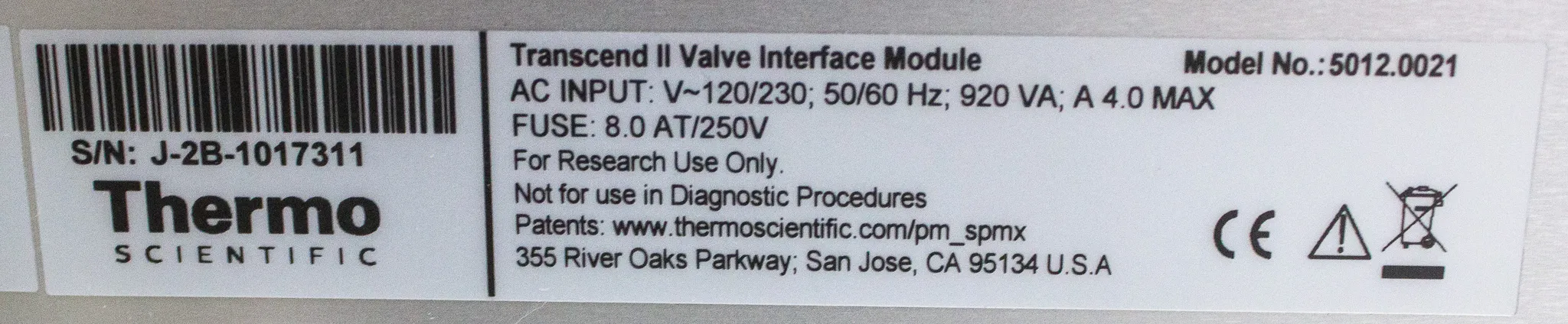 Thermo UltiMate 3000 Transcend II LX2 HPLC System