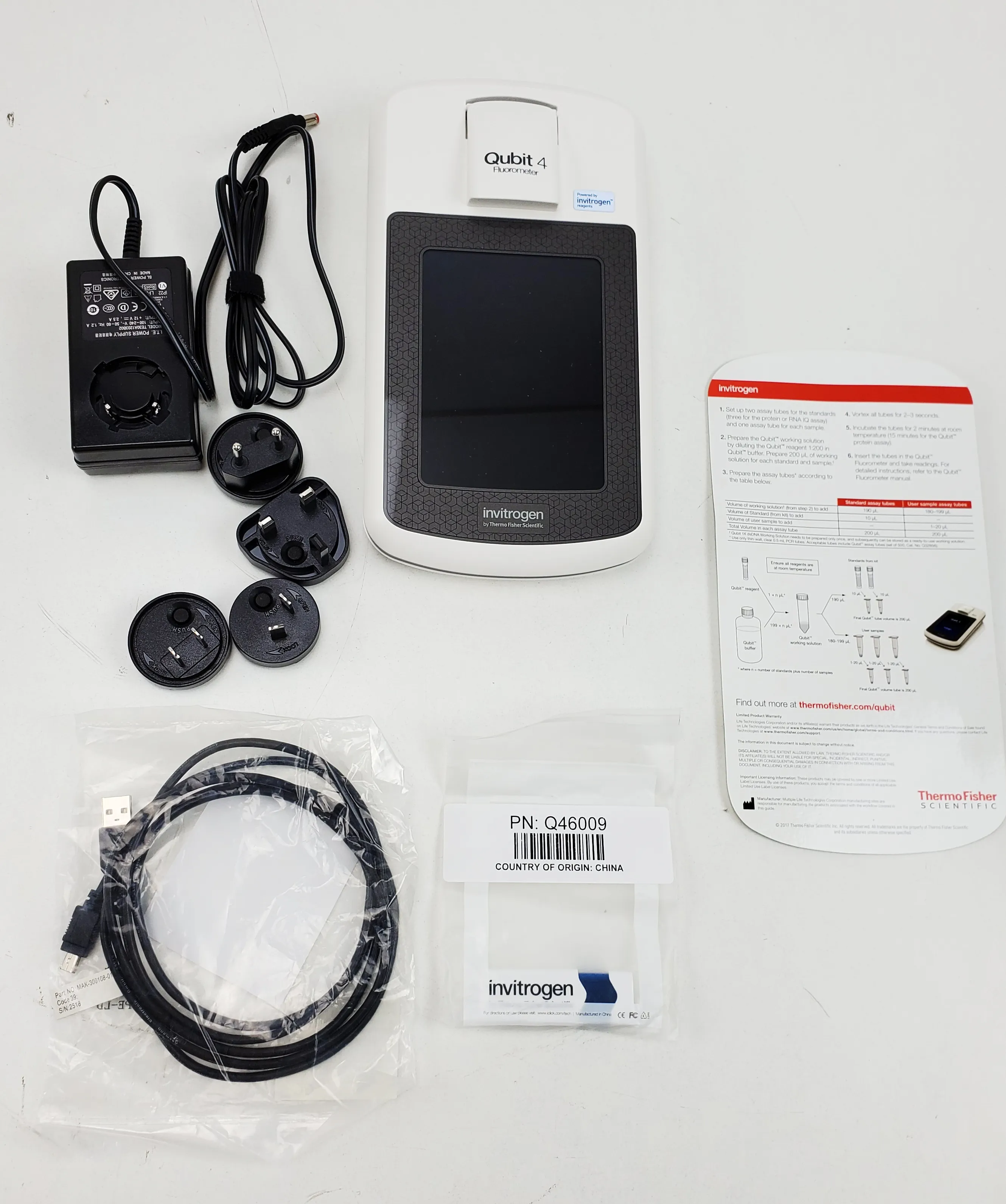 Thermo Scientific Invitrogen Qubit 4 Fluorometer