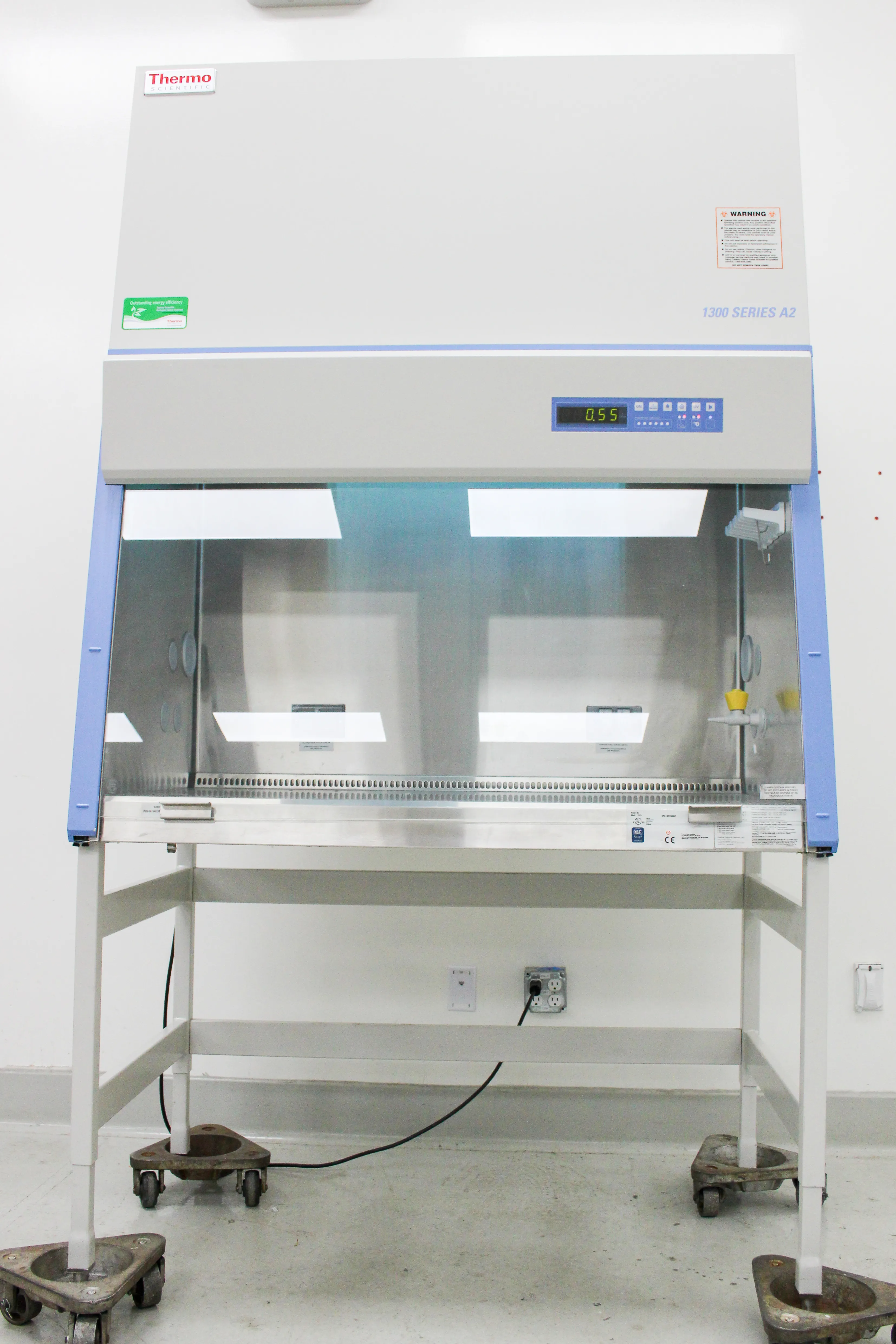 Thermo 1300 Series Class II, Type A2 Bio Safety Cabinet 1375 with Stand