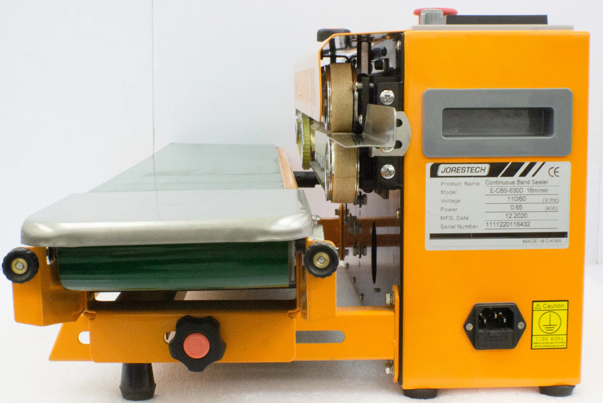 Jorestech Continuous Band Sealer E-CBS-630D