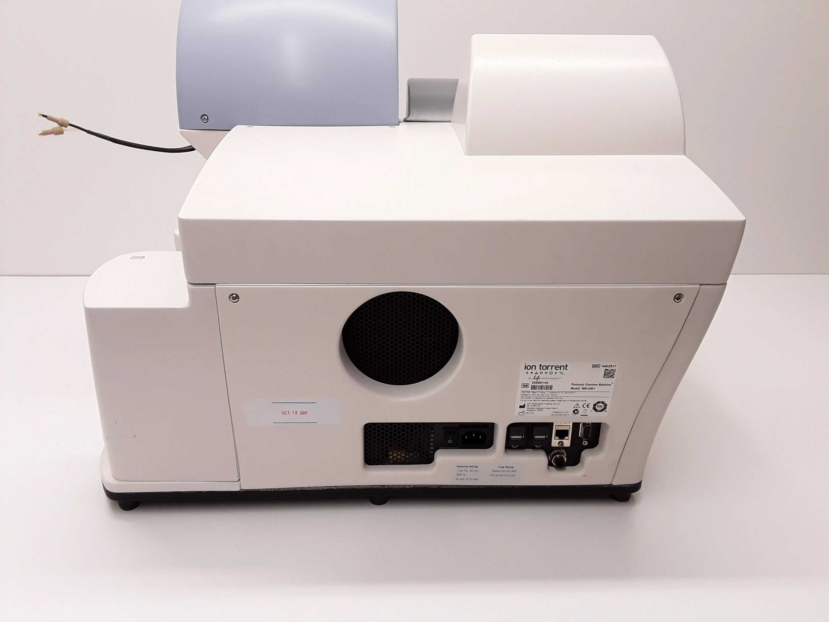 Ion Torrent Life Technologies 508-U001 Personal Genome Machine PGM DNA Sequencer