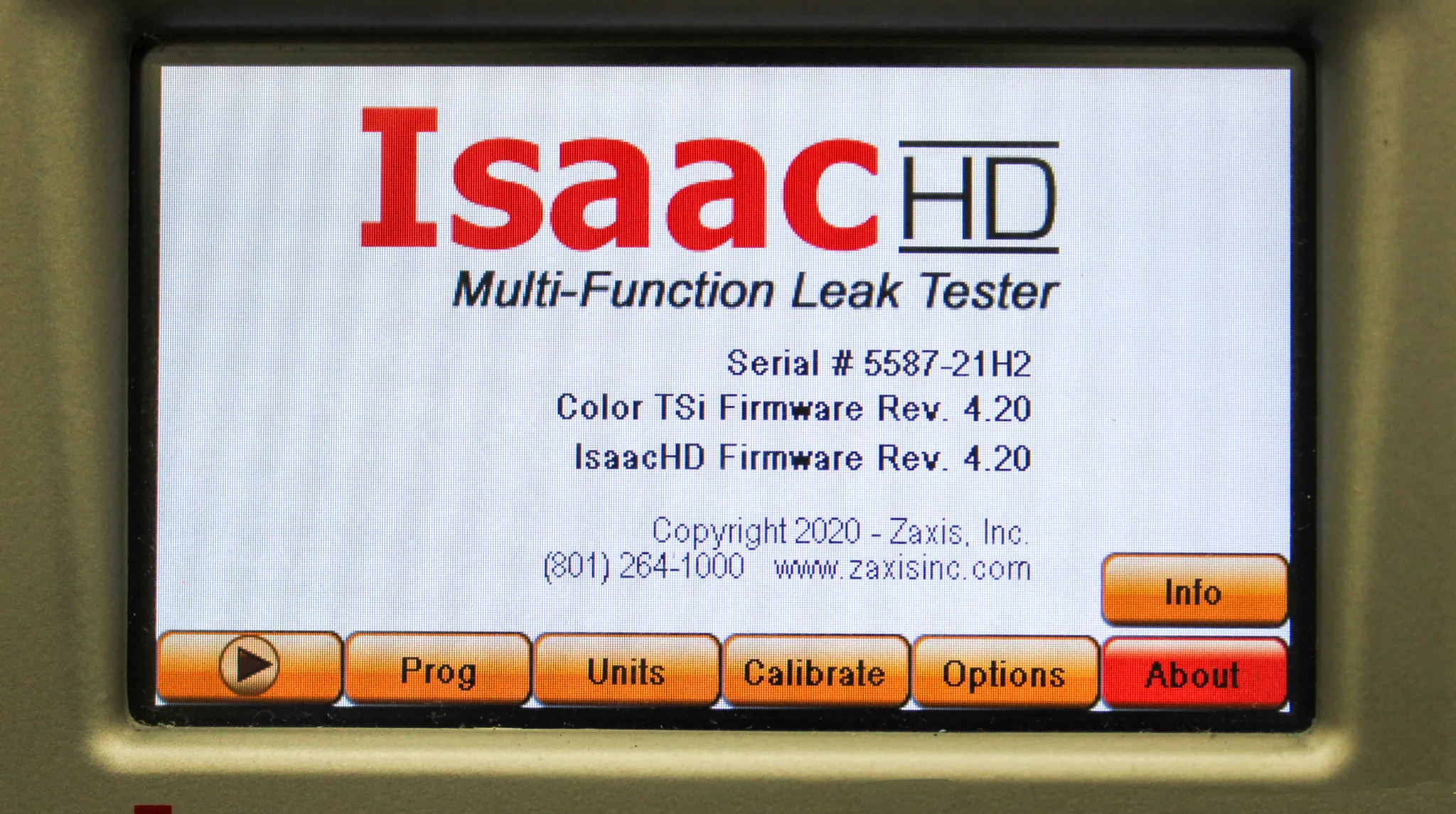 Zaxis Issac-HD-PD Multi-Function Leak Tester with 30-Day Warranty