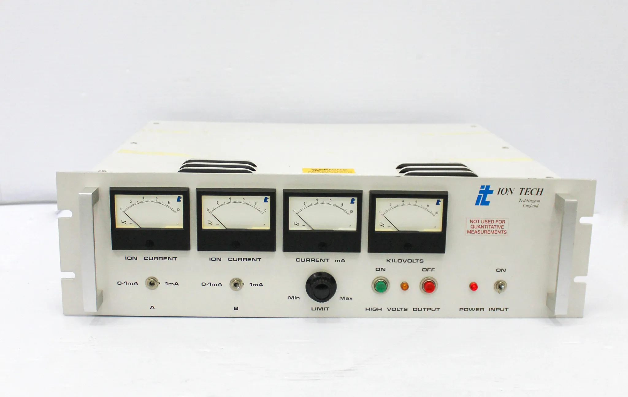 High Voltage Ion Pump Power Supply B50 by it Ion Tech