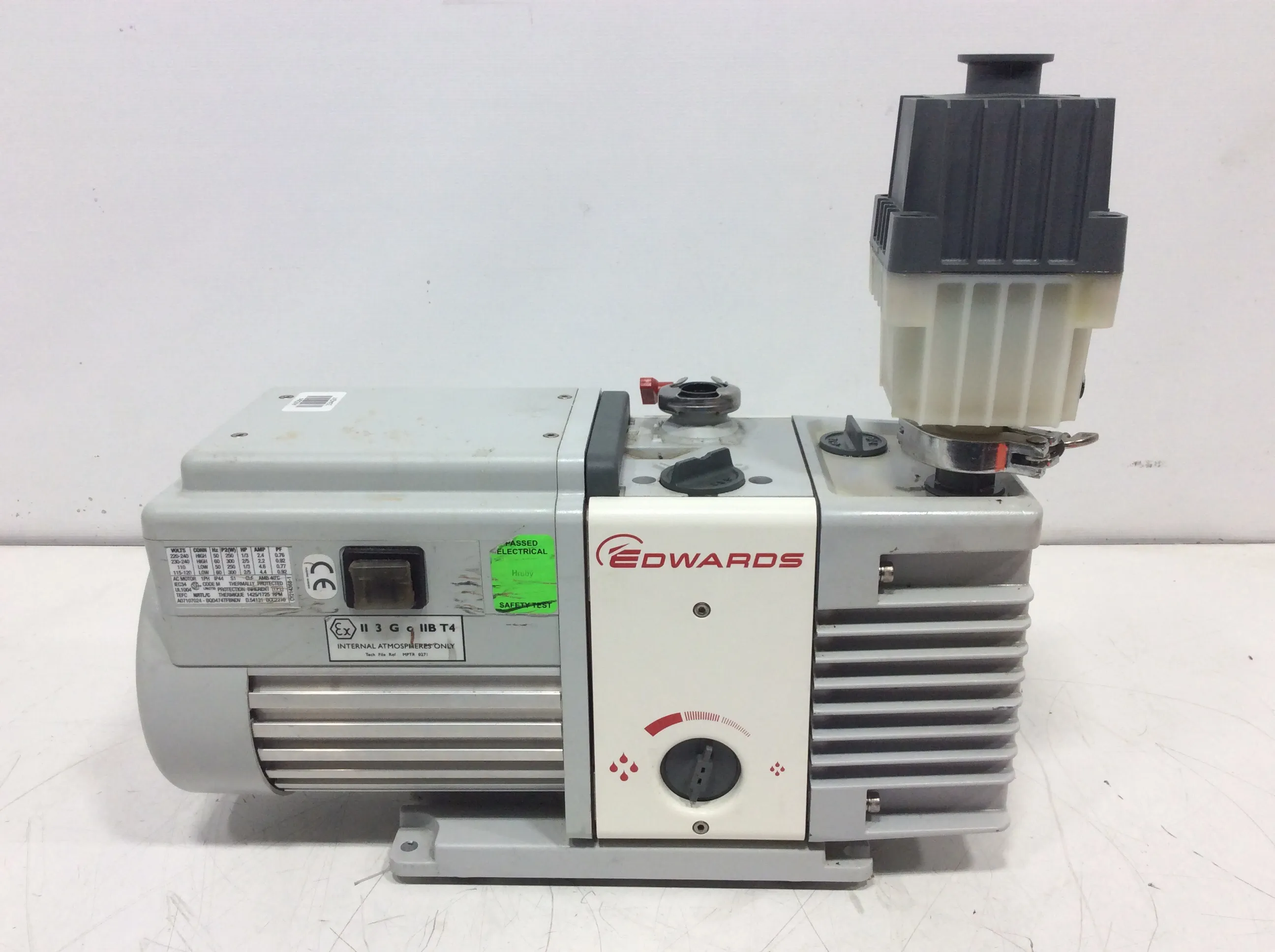 Edwards RV5 Rotary Vane Vacuum Pump, Class 2 - Used, 30-Day Warranty