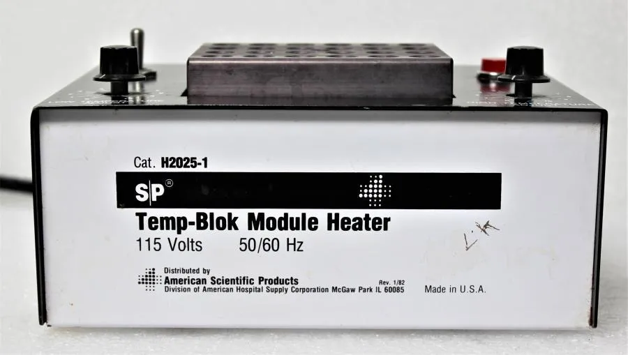 Lab-Line Temp-Blok Module Heater H2025-1