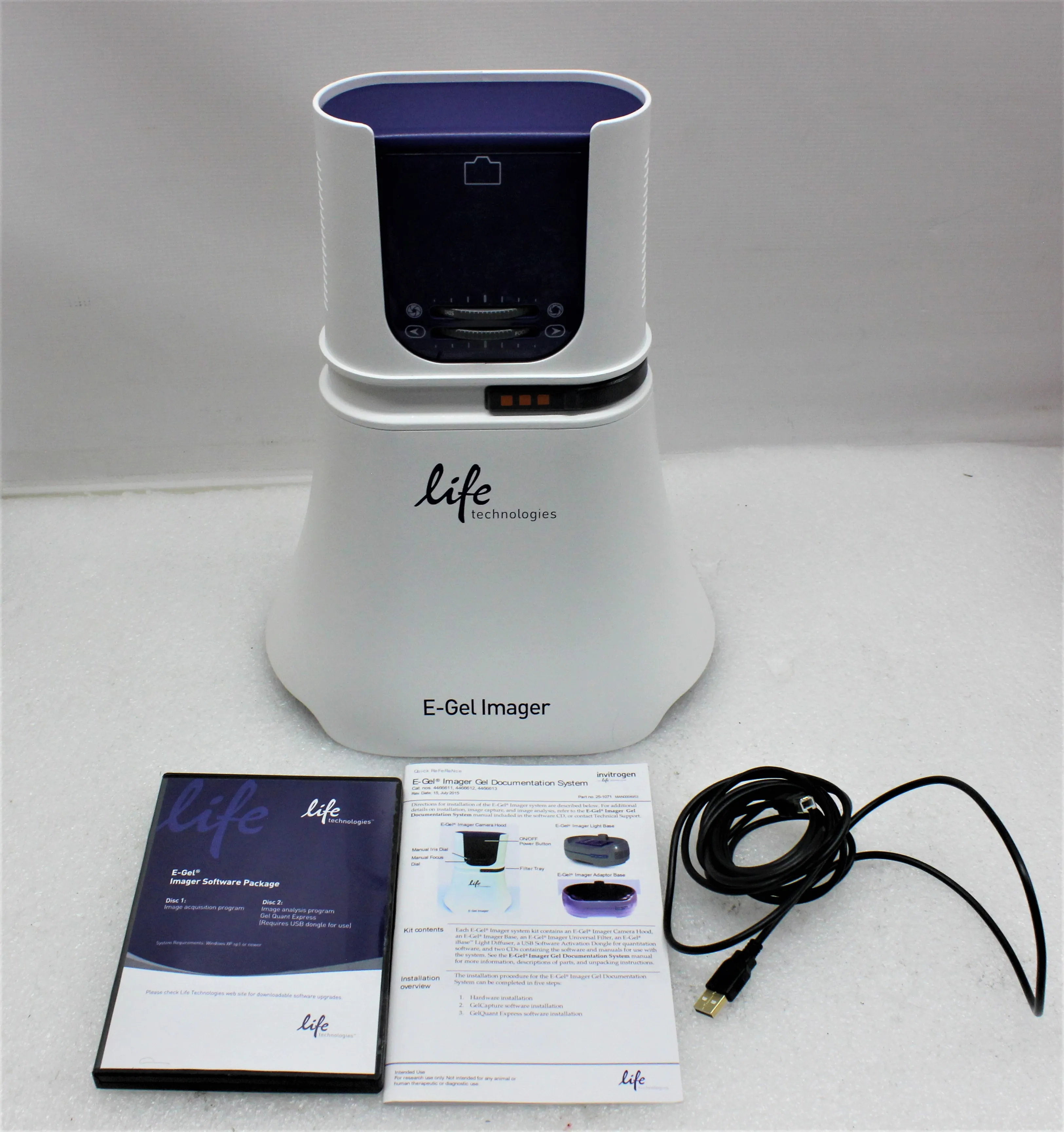 Life Technologies 4466601 E-Gel Imager with High-Resolution Digital Camera and WesternBlot Detection Kit