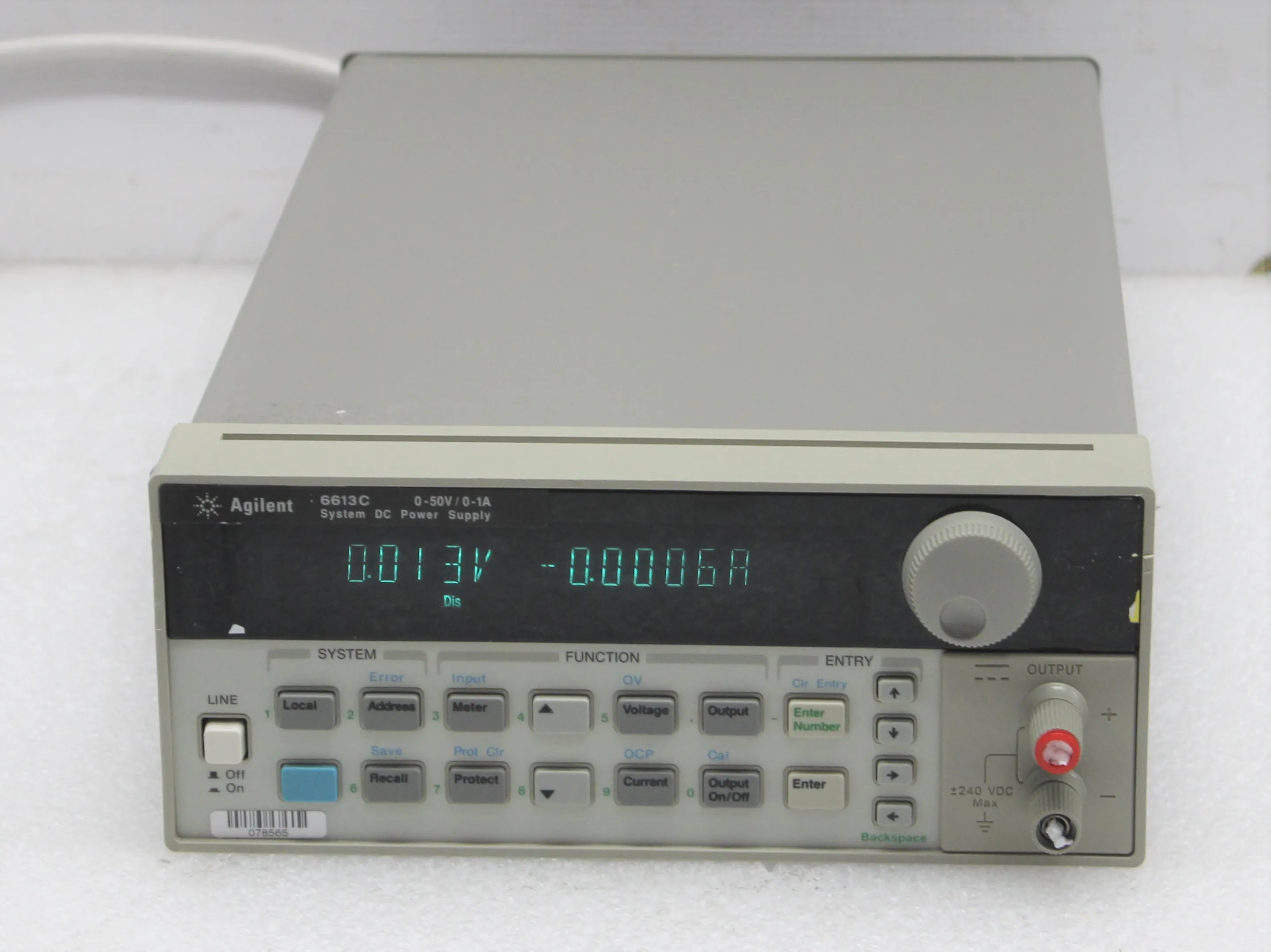 Agilent 6613C 50W Single Output Bench Power Supply